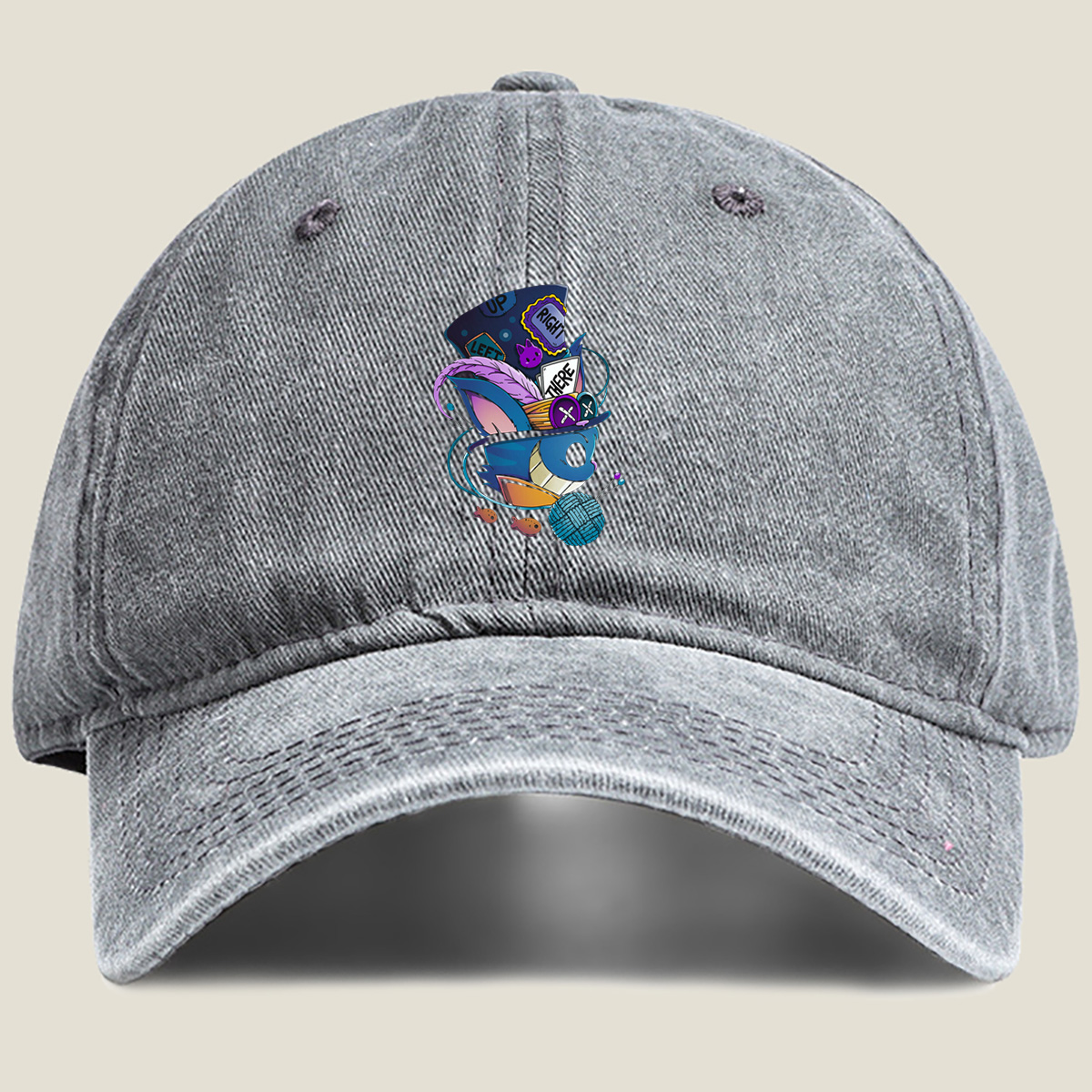 Sonic the Hedgehog: Knuckles' Adventure - Washed Denim - Baseball Cap