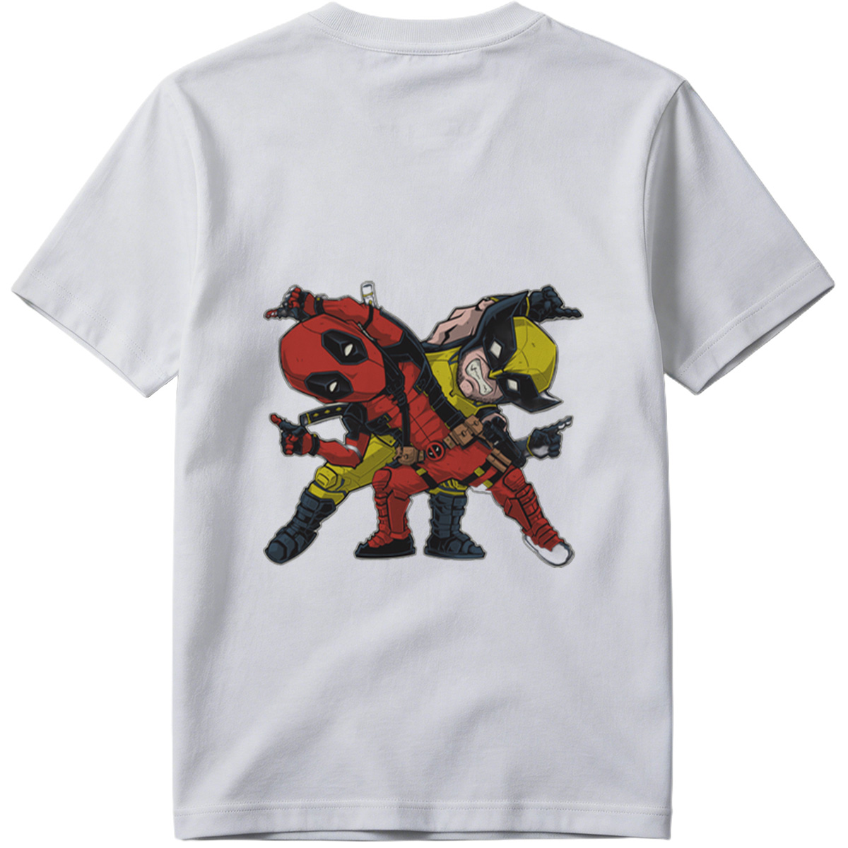 Deadpool and Wolverine Chibi Art - Tee