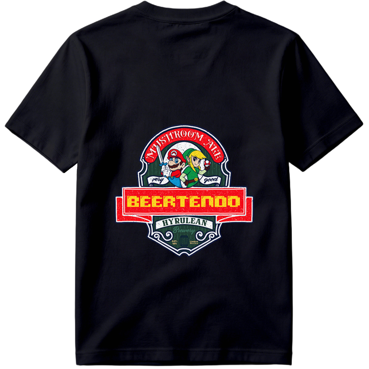 Beertendo: Mario & Link Mushroom Ale - Tee