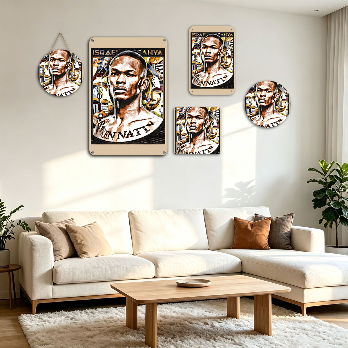 Israel Adesanya: The Last Stylebender - painting