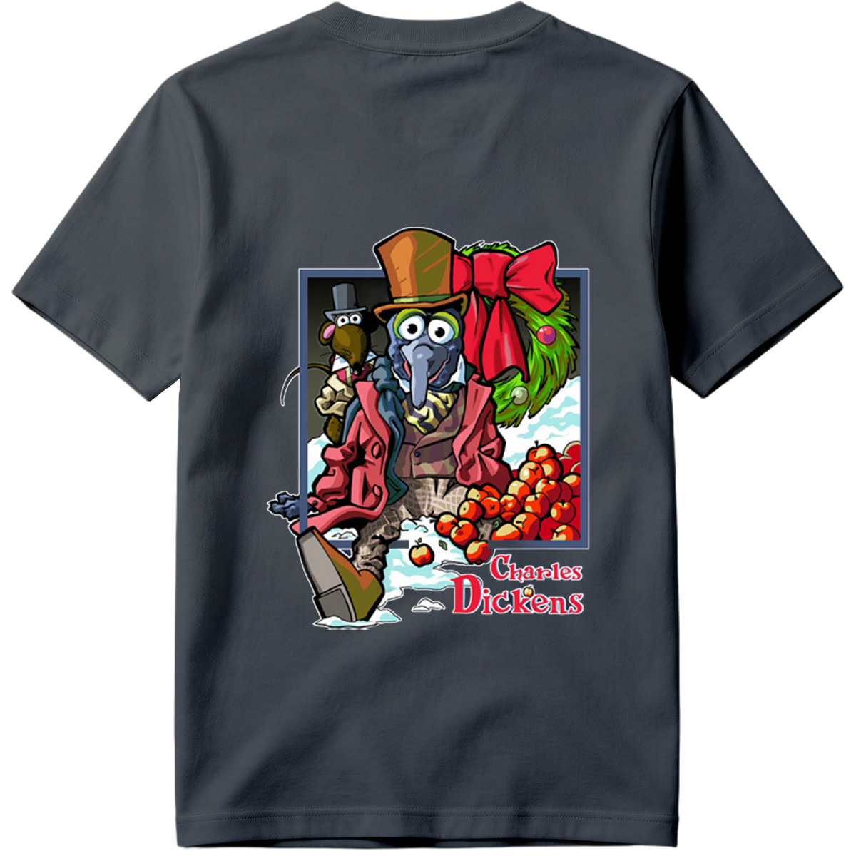 Charles Dickens: Scrooge and the Mouse - Tee
