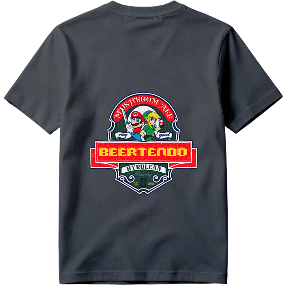 Beertendo: Mario & Link Mushroom Ale - Tee