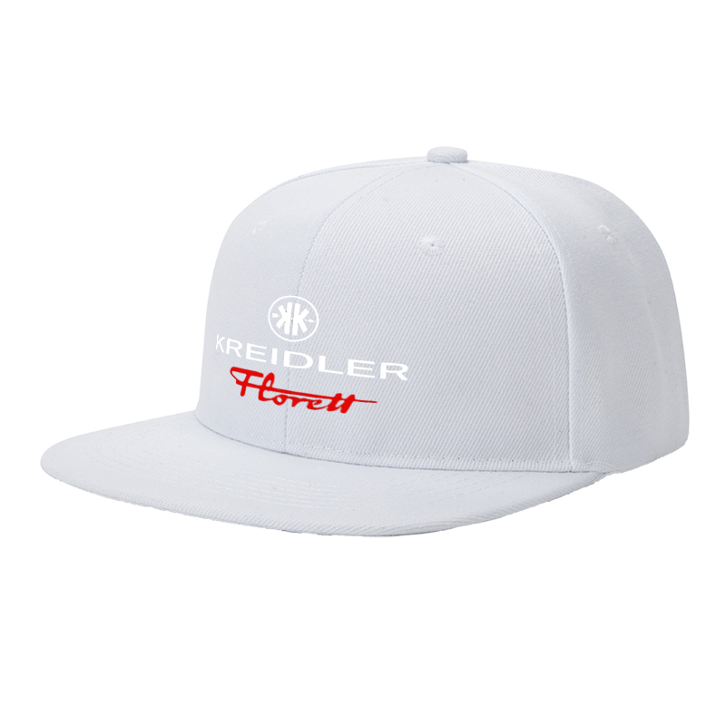 Flat Brim Baseball Cap Kreidler Florett Logo Print Streetwear Underground Skate Style for Basketball Courts Skate Parks and Urban Exploration Skaters Rappers Streetwear Enthusiasts