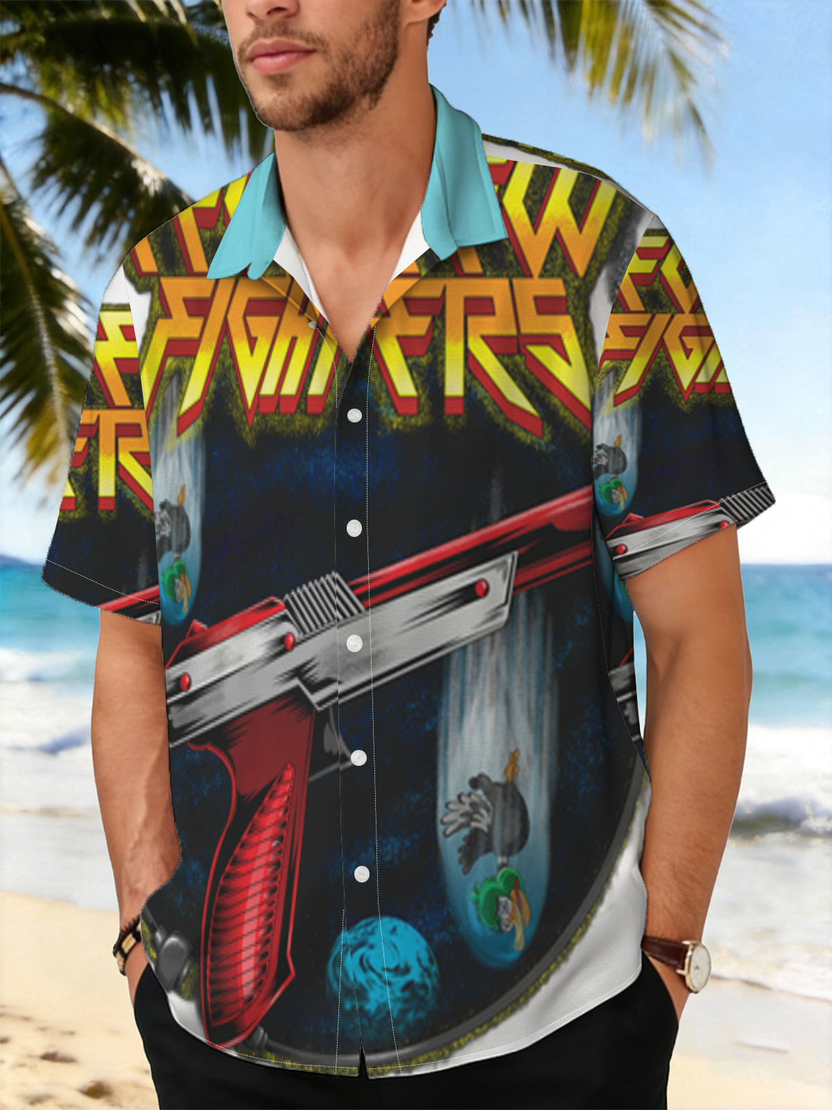 Pew-Pew Fighters: Duck Hunt Laser Blasters in Space Adventure -  Shirt