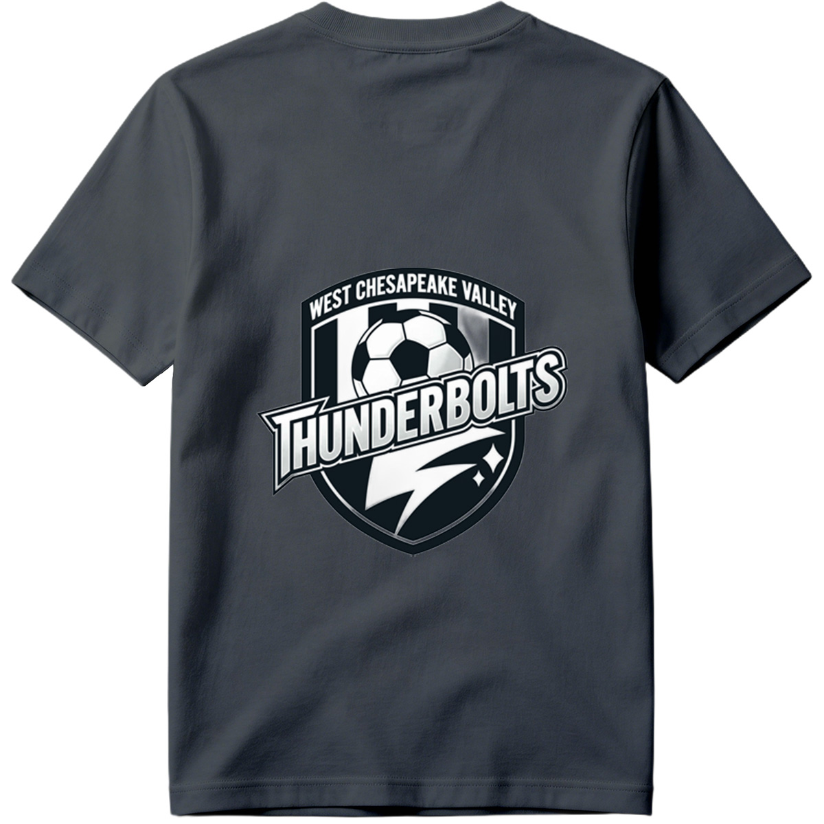 West Chesapeake Valley Thunderbolts Soccer Team Logo - Tee