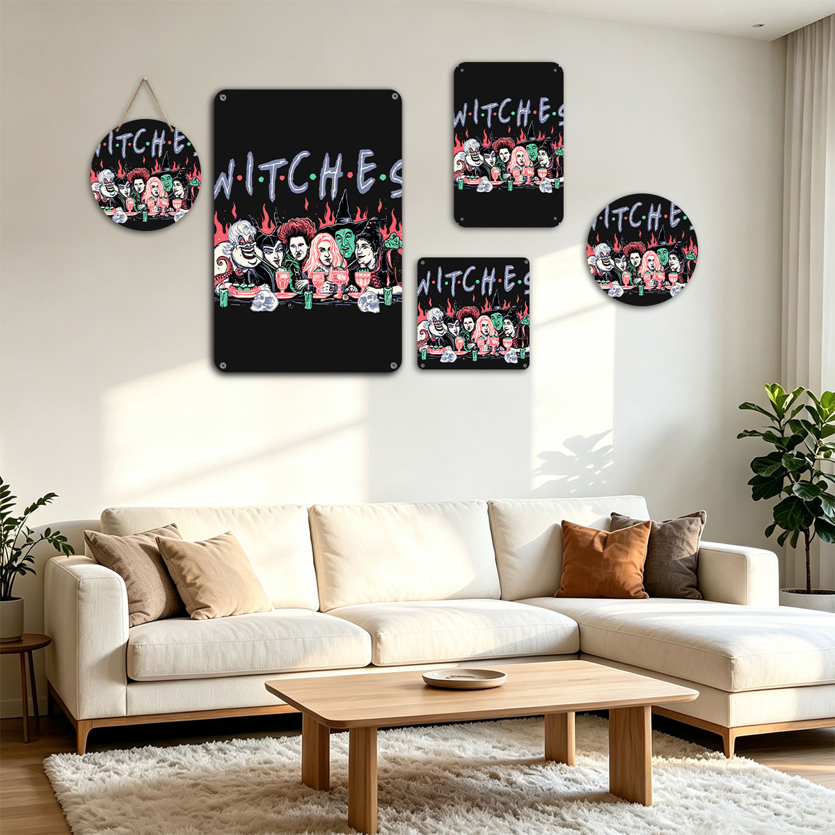 Witches: A Gathering of Iconic Villains and Characters - painting