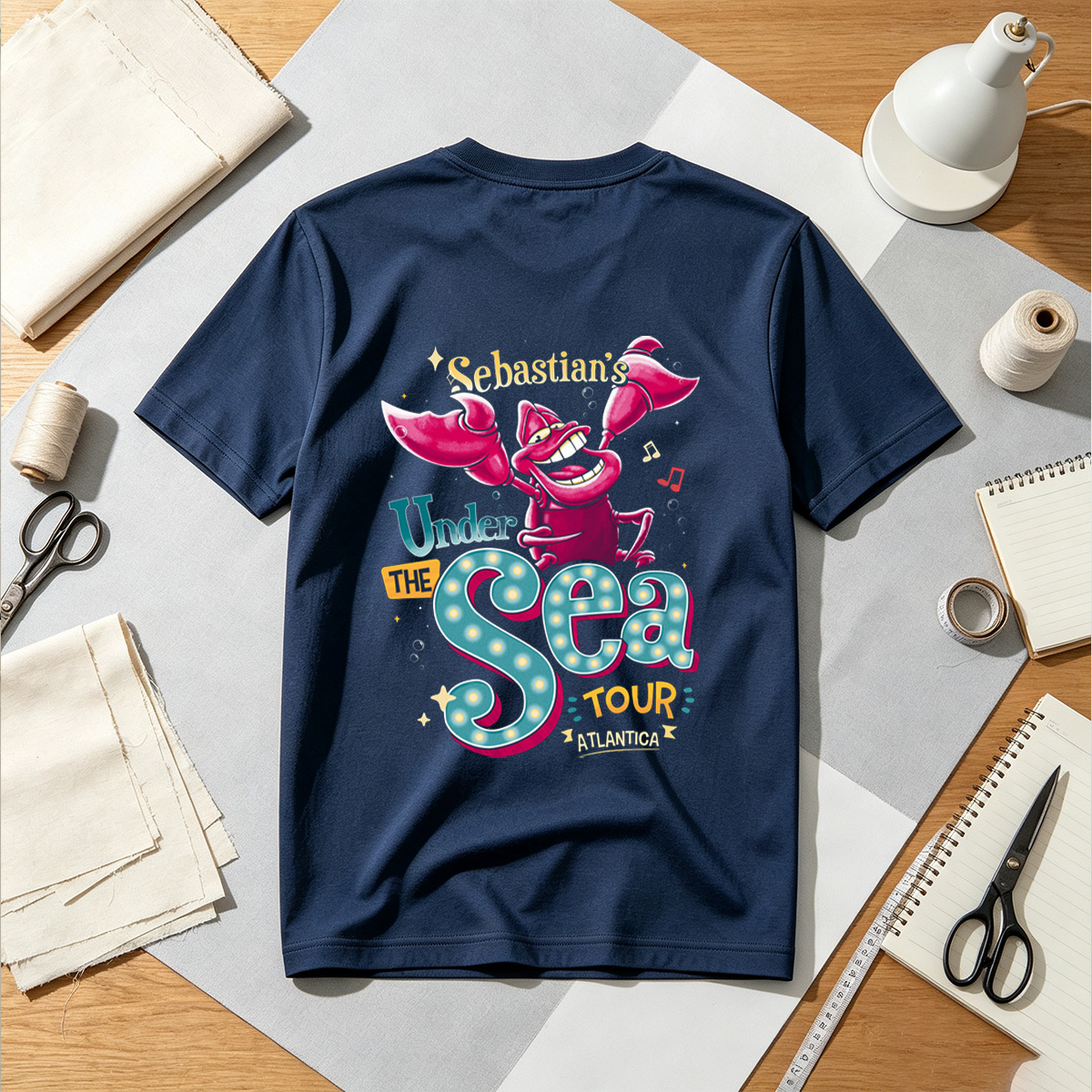 Sebastian's Under the Sea Tour Atlantica - Tee