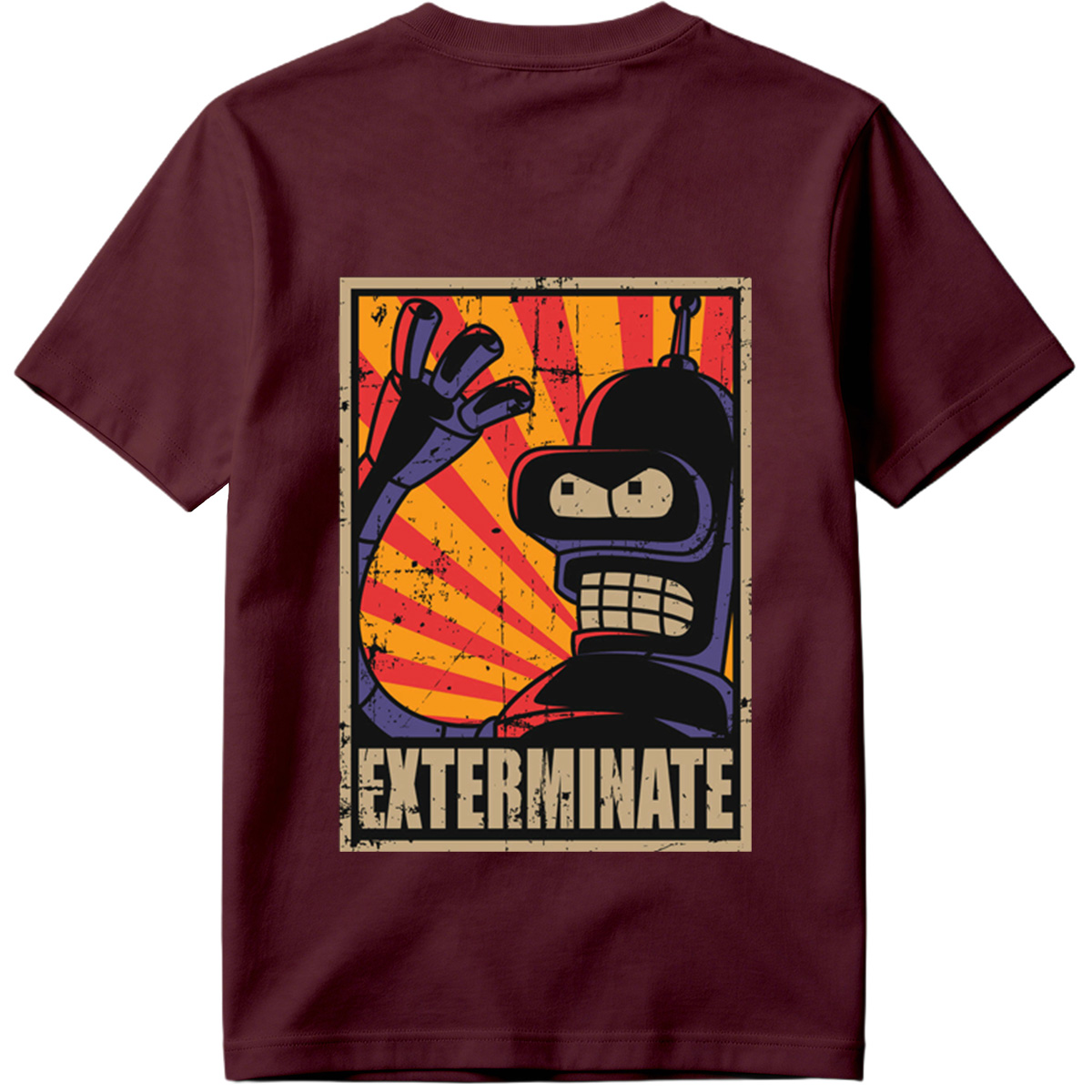 Futurama: Bender Exterminate Poster - Tee