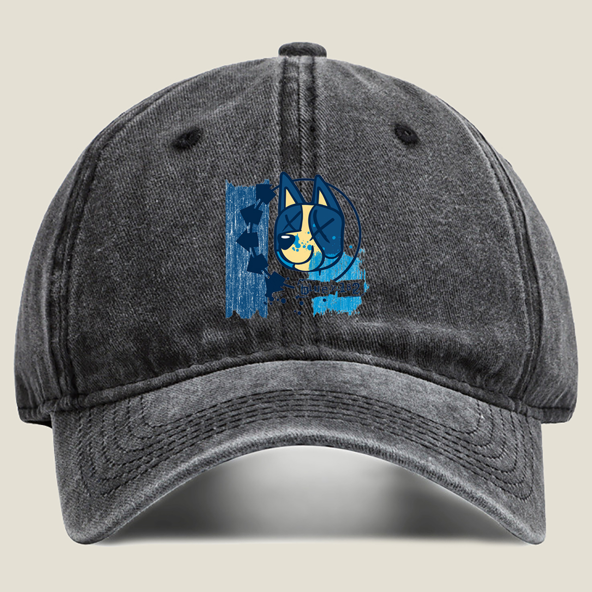 Bluey-182: The Animated Adventure - Washed Denim - Baseball Cap
