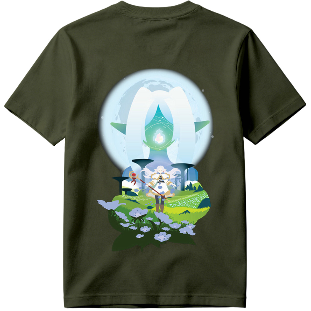Pokémon: Mewtwo and Mew under the Moon - Tee