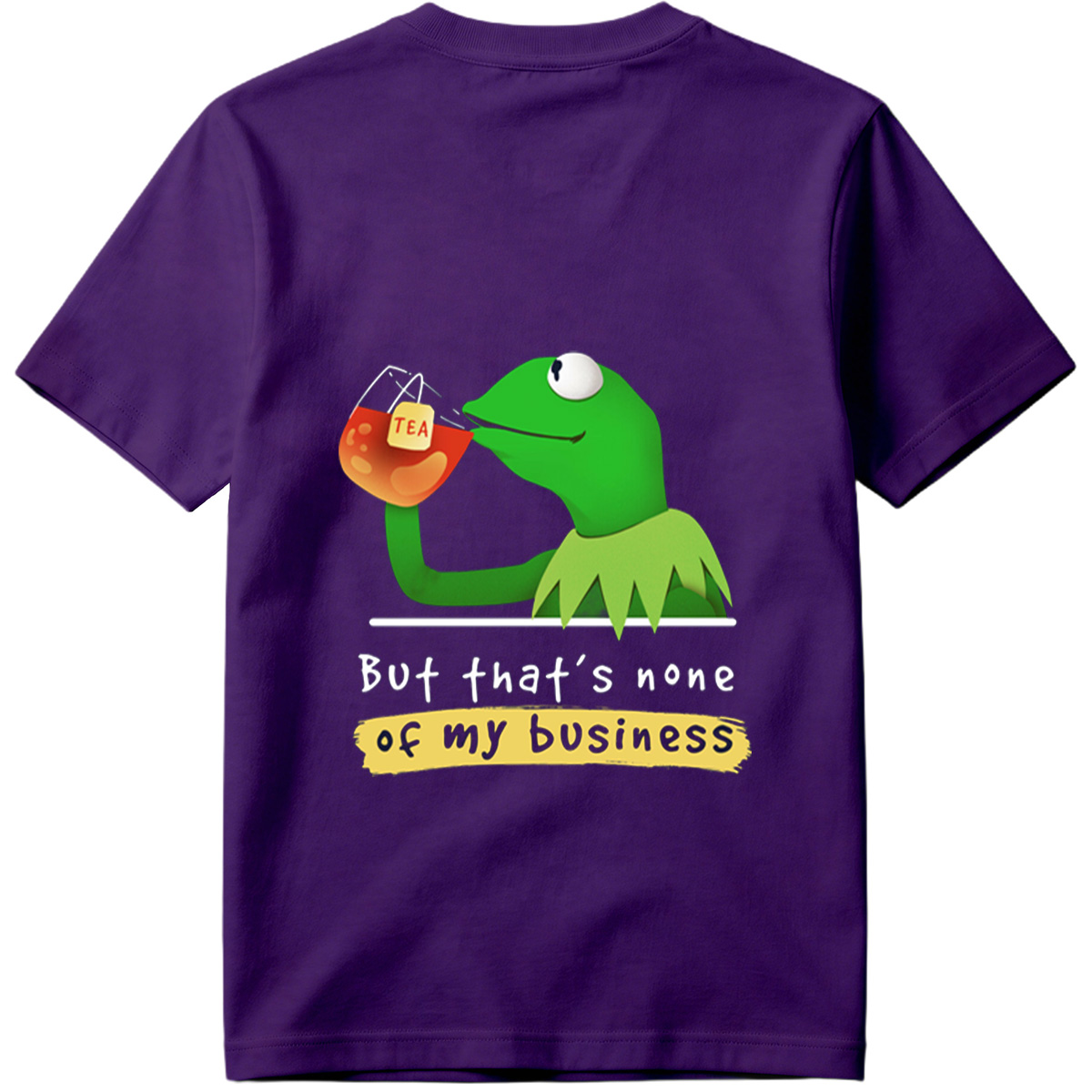 Kermit the Frog Sipping Tea: 