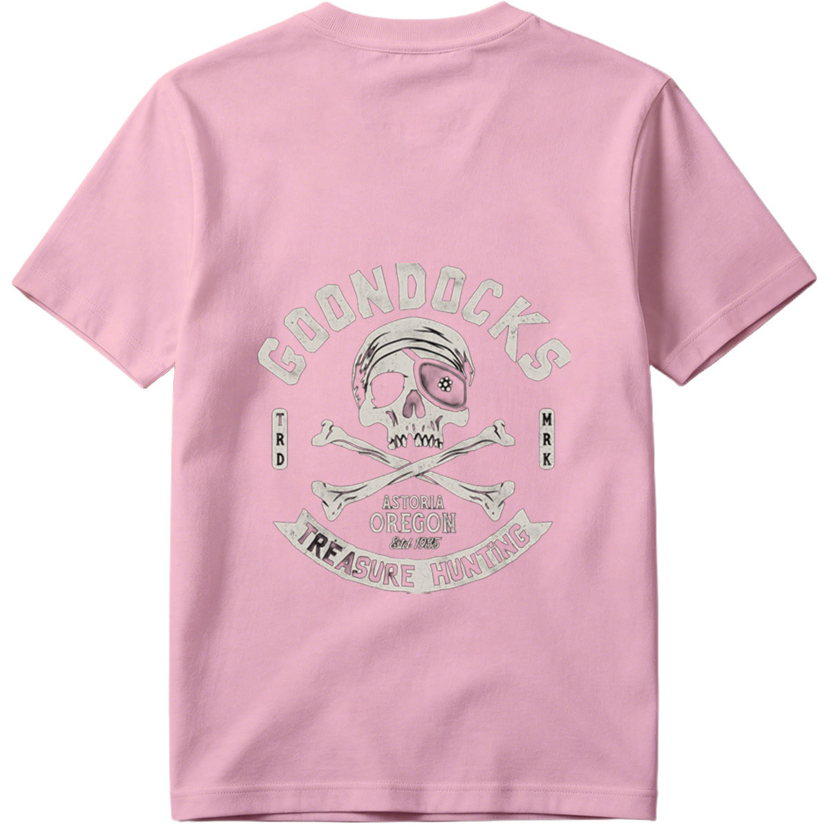 Goondocks Treasure Hunting Skull Logo - Tee