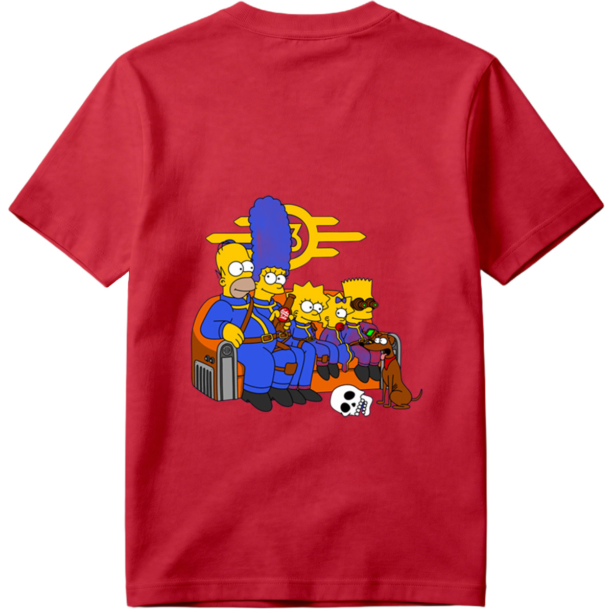 The Simpsons Family in Starfleet Uniforms - Tee