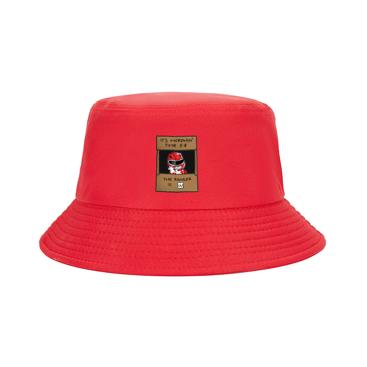 Red Ranger Morphin Time Booth - Fisherman's Hat
