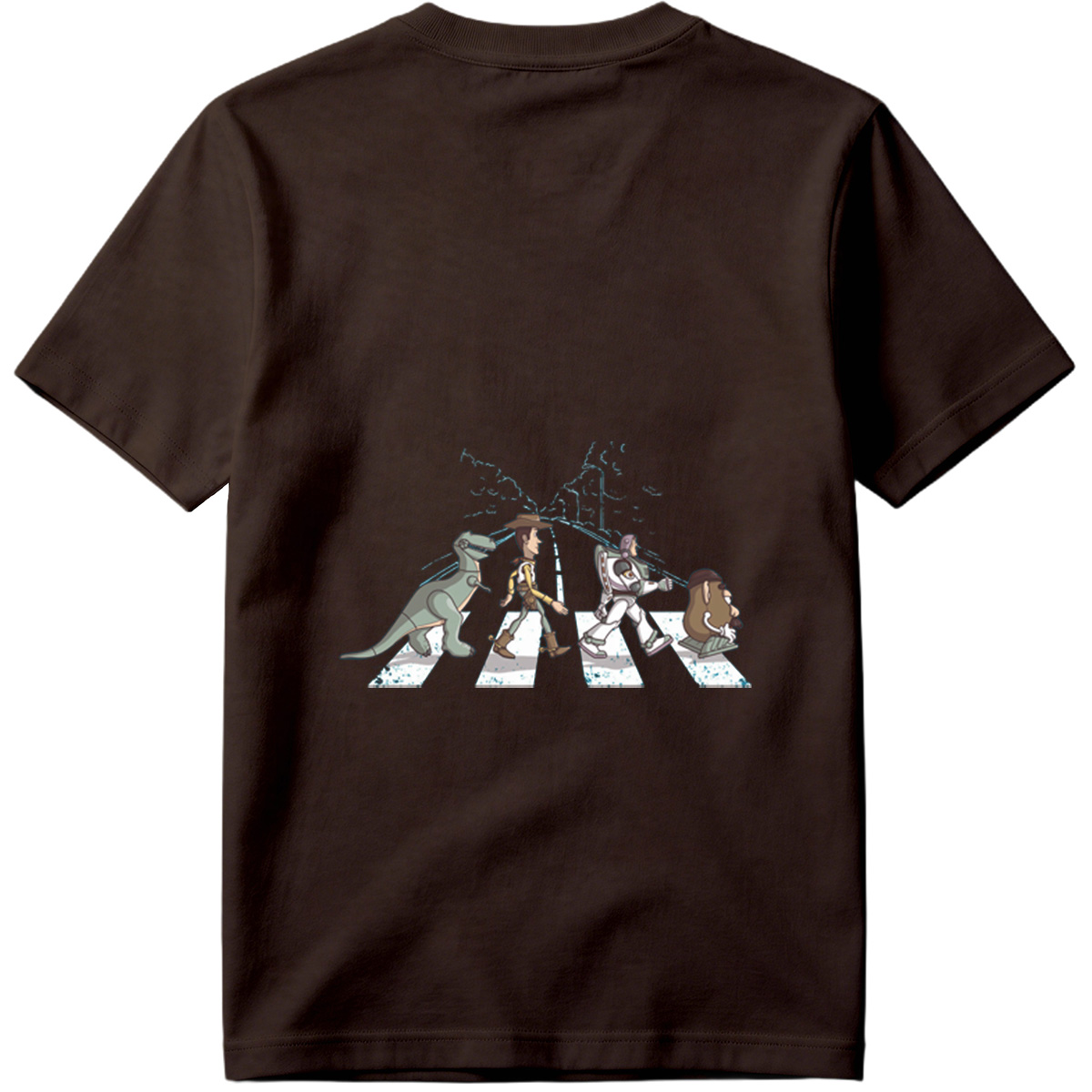 Toy Story Characters Crossing the Street - Tee
