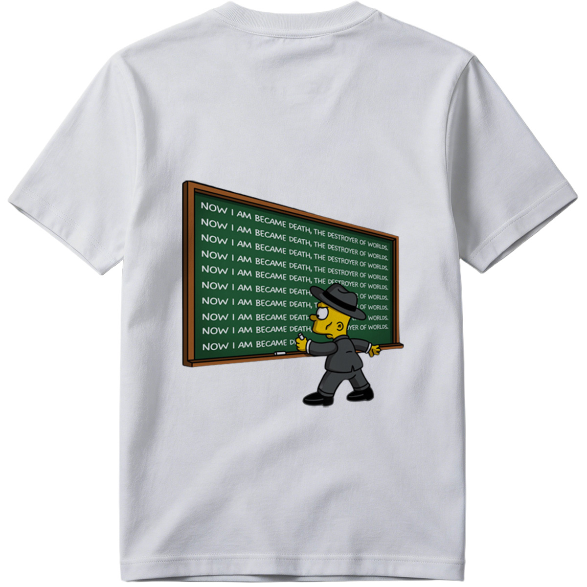 Simpsons Character Writes 