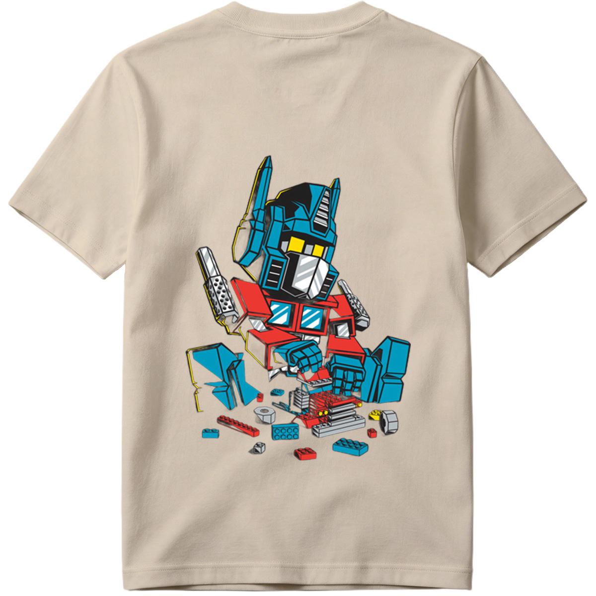 Transformers Optimus Prime LEGO Style - Tee