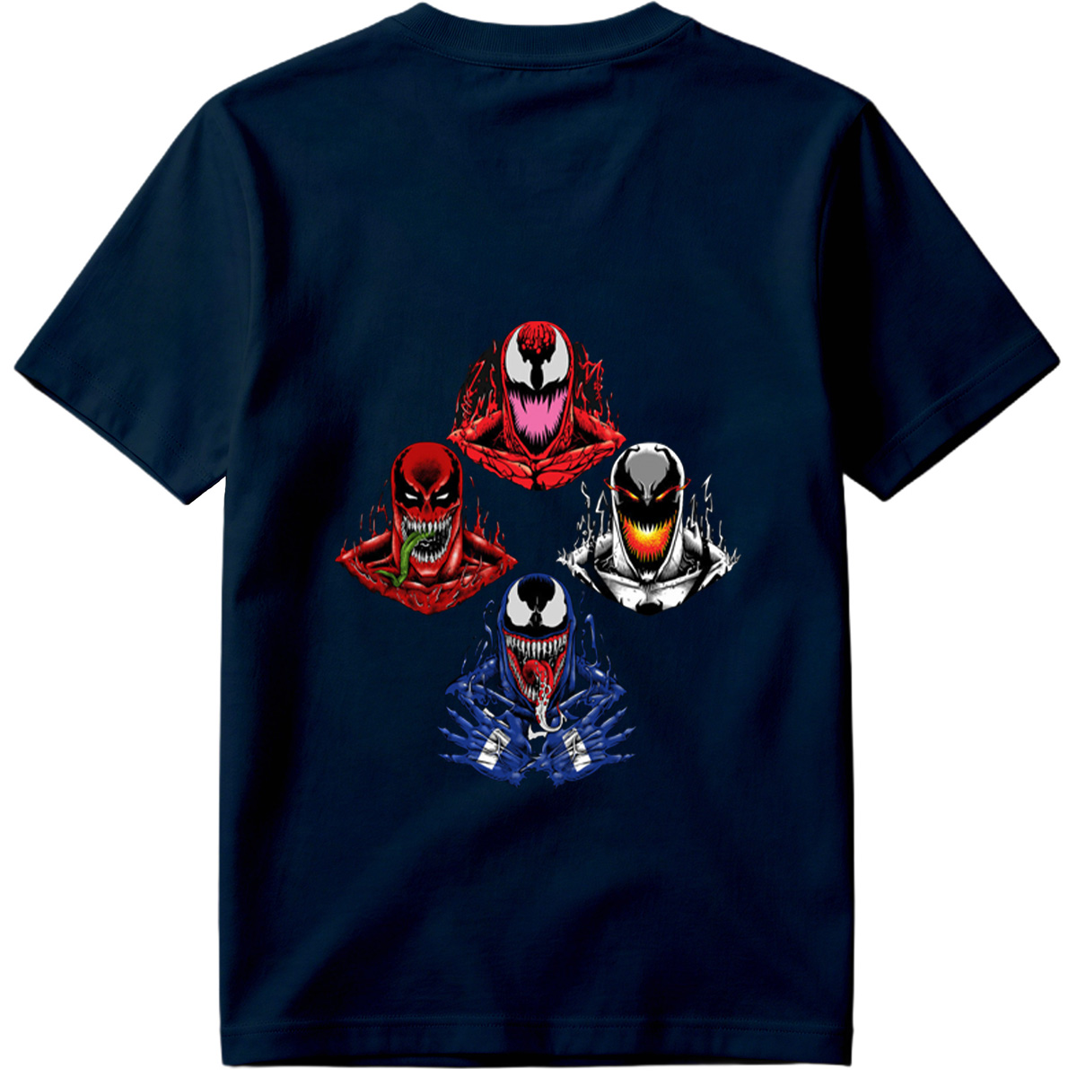 Spider-Verse: Carnage, Venom, Red Goblin, and Symbiote Characters - Tee