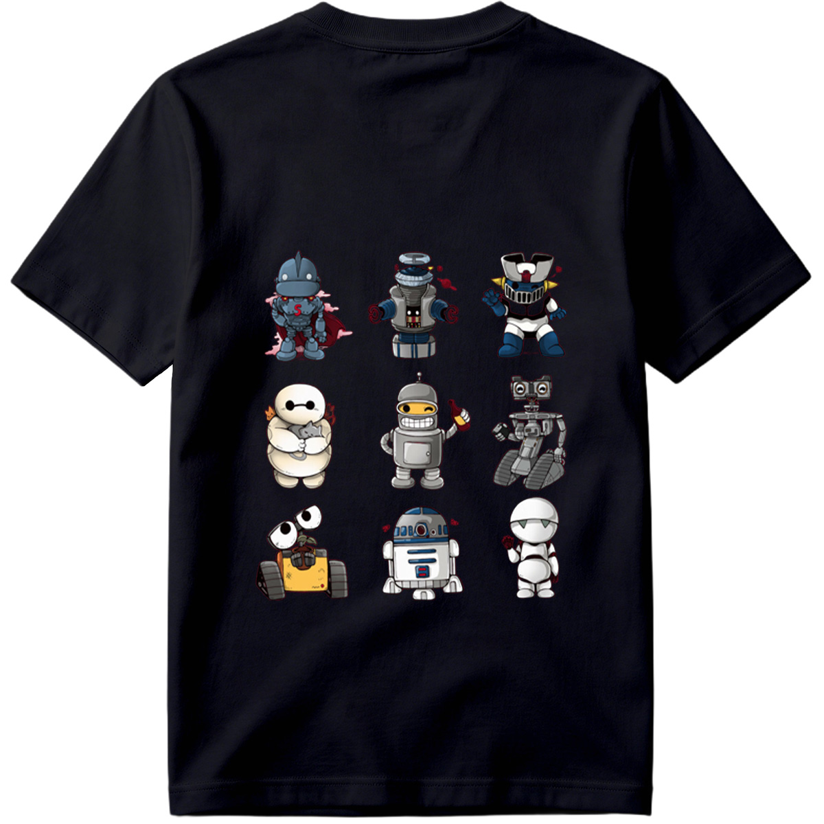 Cute Robot Characters Collection - Tee