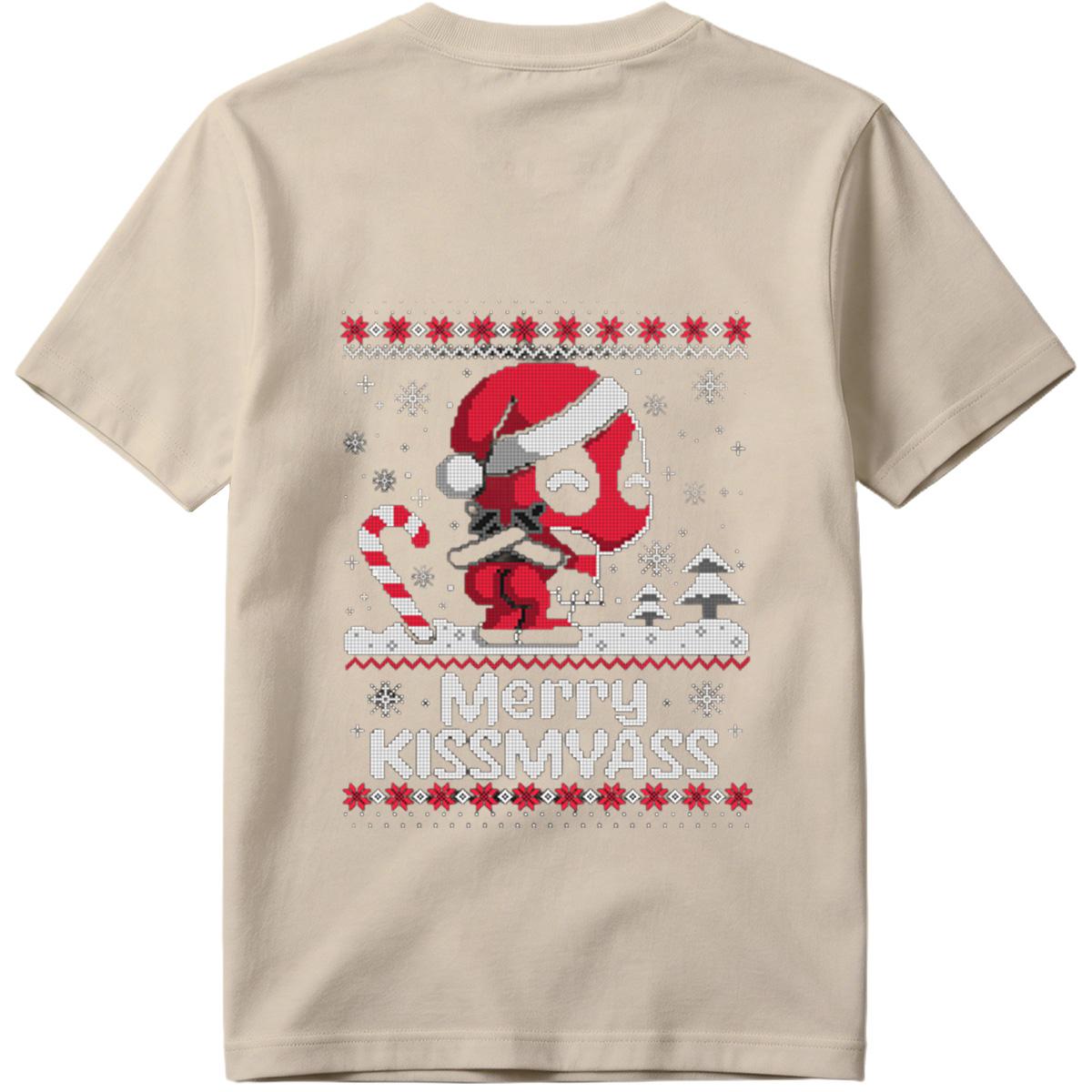 Deadpool Christmas Ugly Sweater Design - Tee