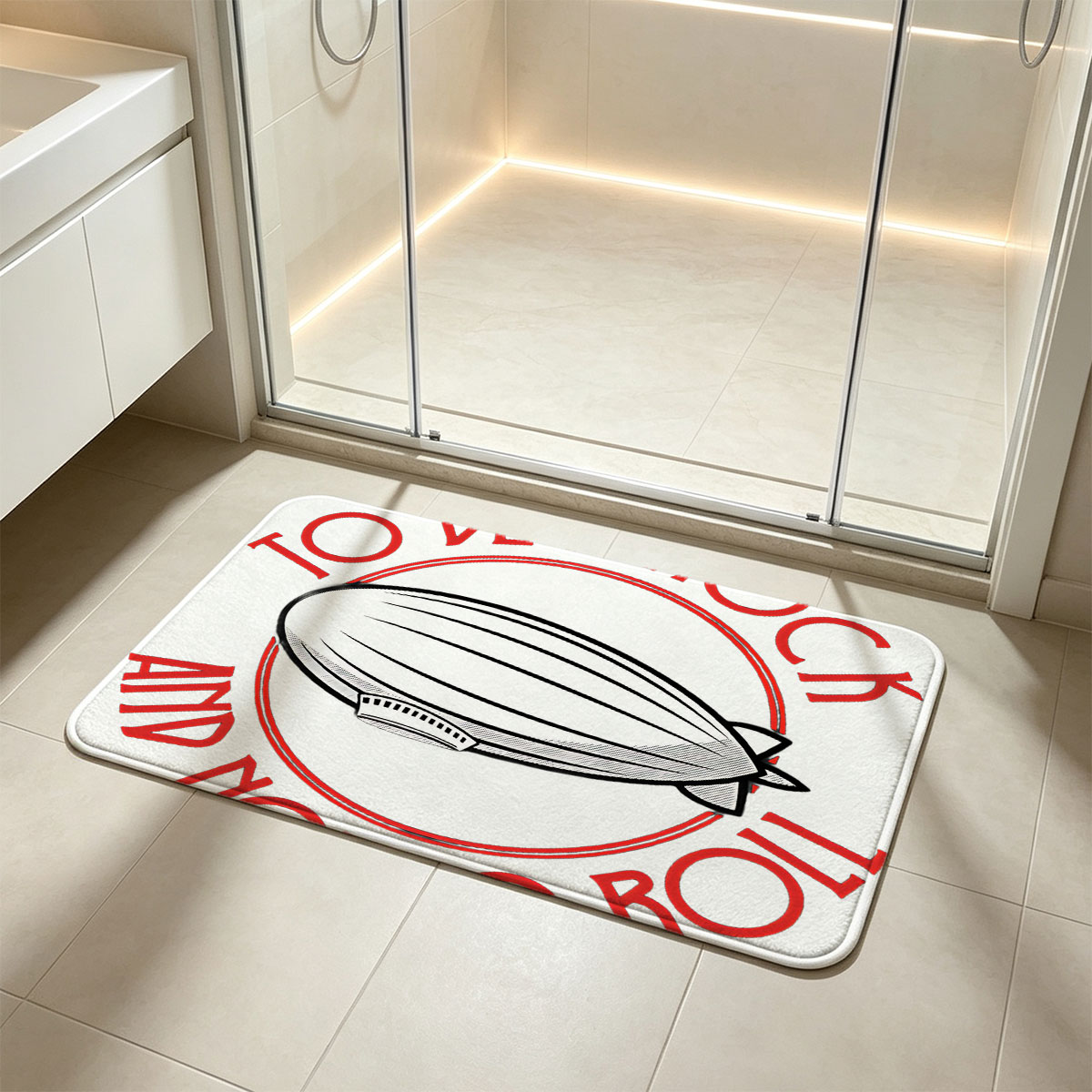 Led Zeppelin: To Be a Rock and Not to Roll - Flannel floor mat