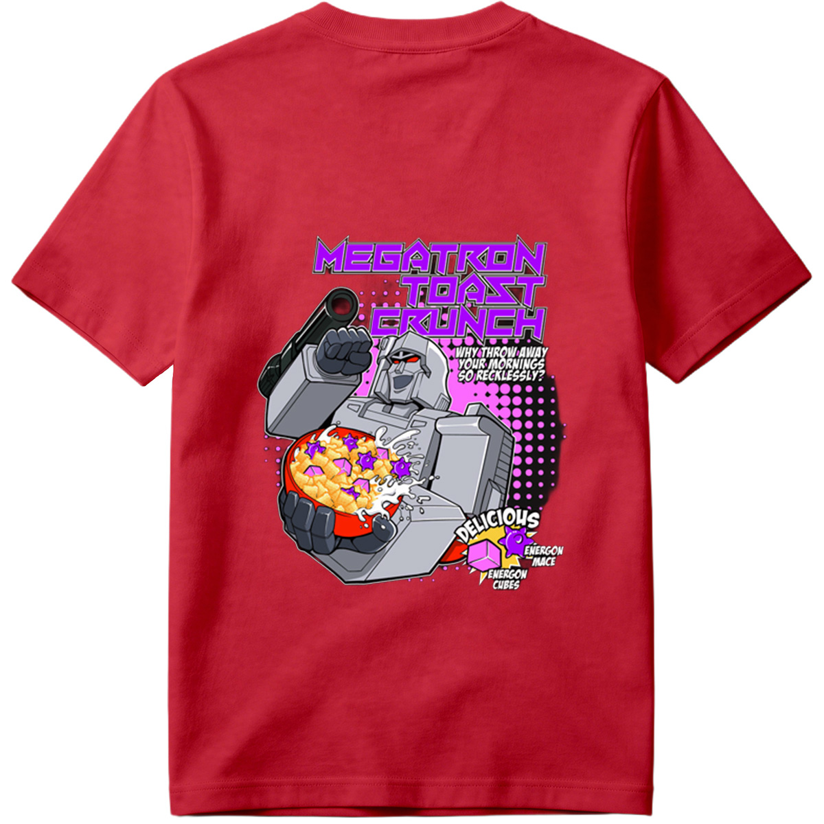 Megatron Toast Crunch - Transformers Cereal Parody - Tee