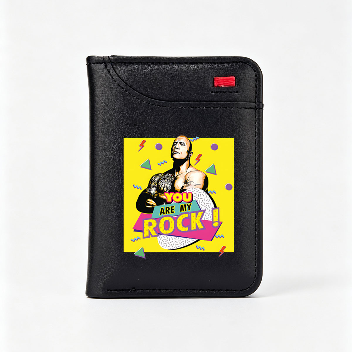 Dwayne Johnson You Are My Rock! - Vertical Style Wallet