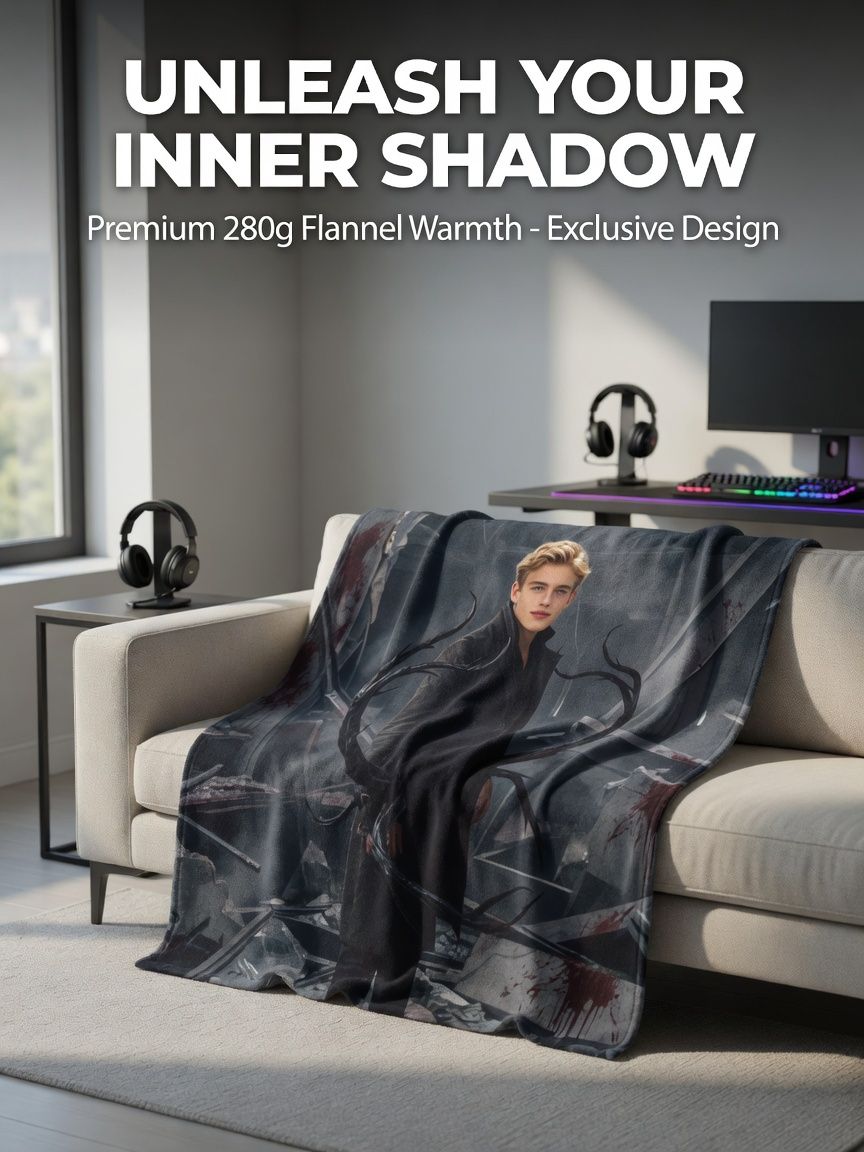 Custom Photo Blanket Personalized Portrait Print Flannel Fleece Throw Skin Friendly Anti Pilling Ideal Gift