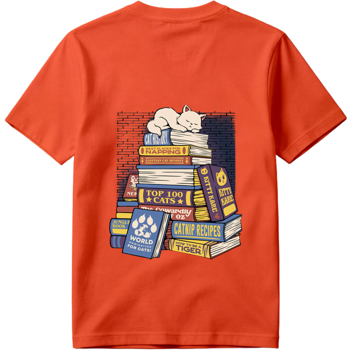 Cat Nap: A Stack of Feline Favorites - Tee