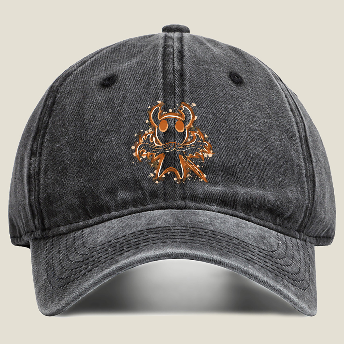 Hollow Knight: Hornet - Washed Denim - Baseball Cap