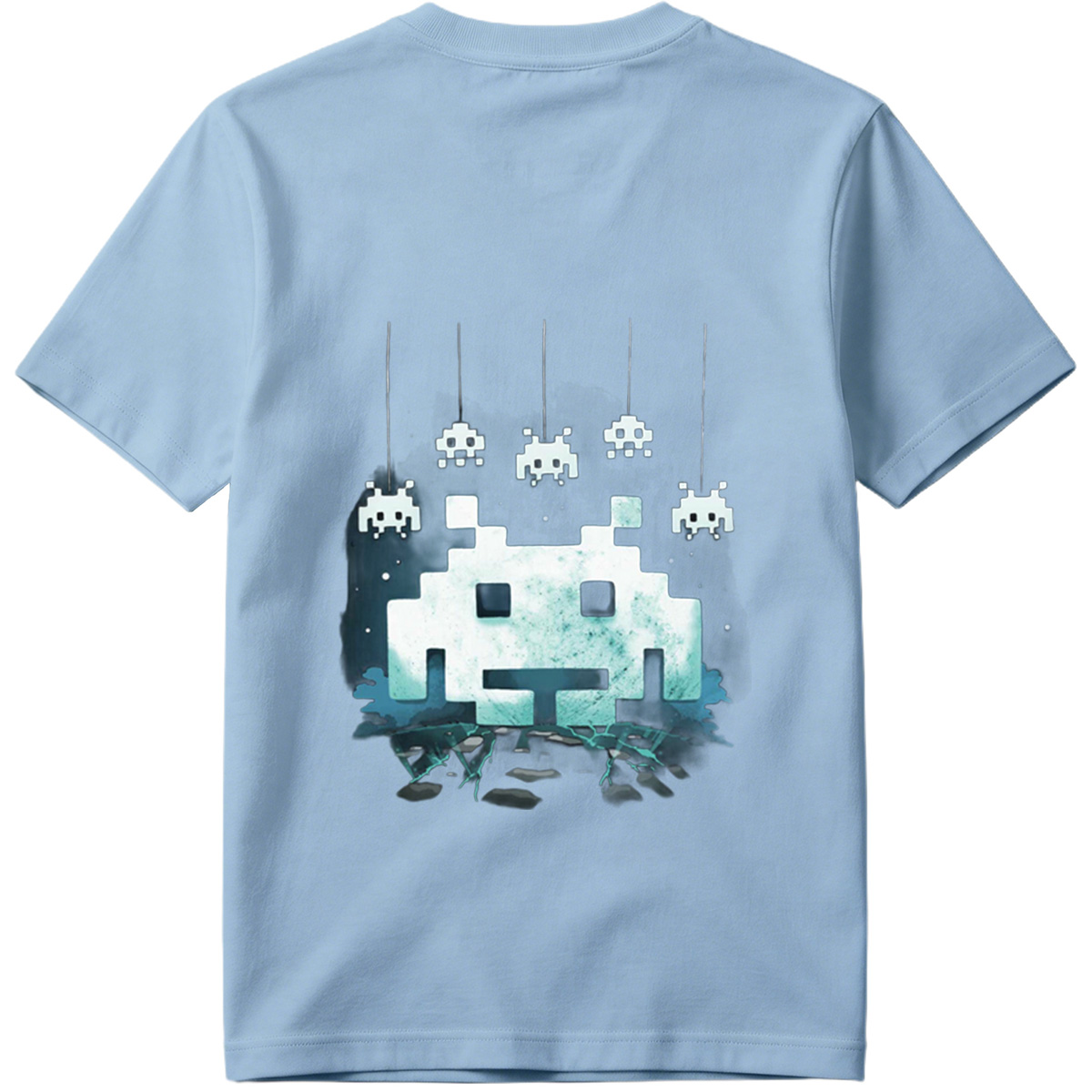 Space Invaders: Classic Aliens in Pixel Art - Tee