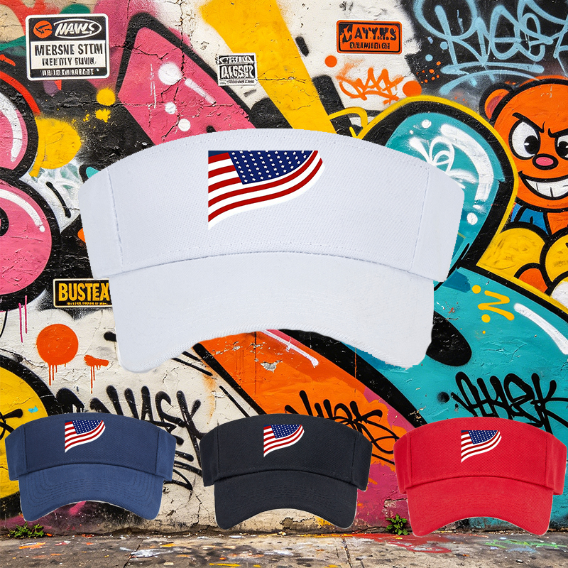 Unisex Classic Mesh Back Cap with USA Flag Print and Stars Stripes Design - Lightweight Breathable Sun Hat for Outdoor Activities, Perfect for Men and Women Who Love Patriotic Style and Casual Wear