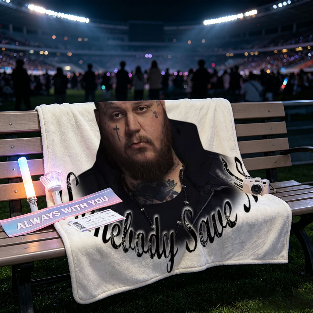 Jelly Roll in a Powerful Portrait with Tattoos and Intense Gaze for 