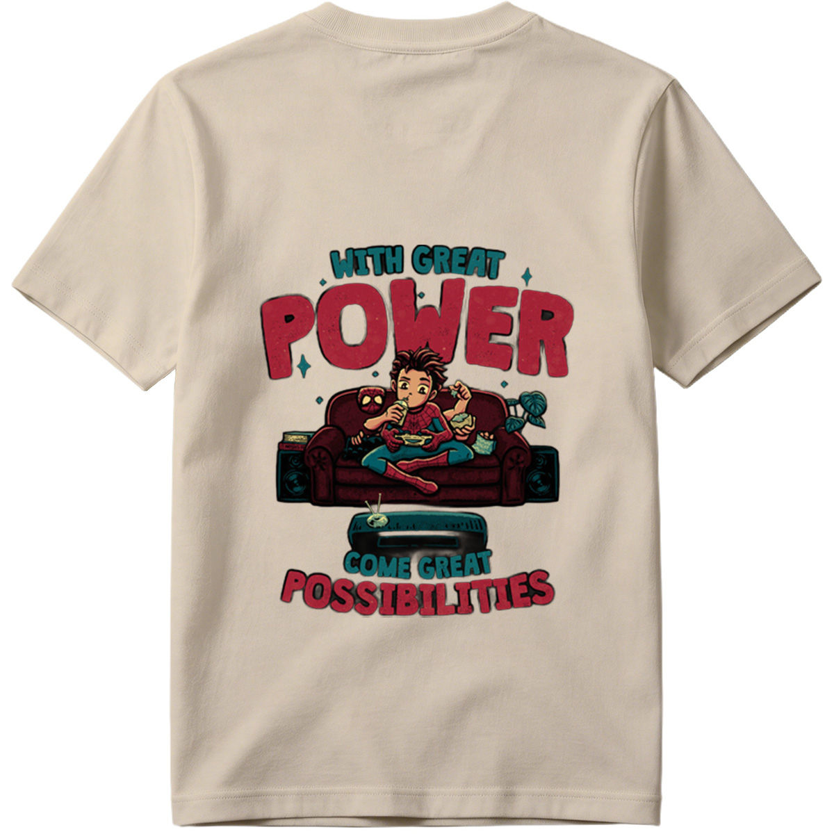 Spider-Man: With Great Power Come Great Possibilities - Tee