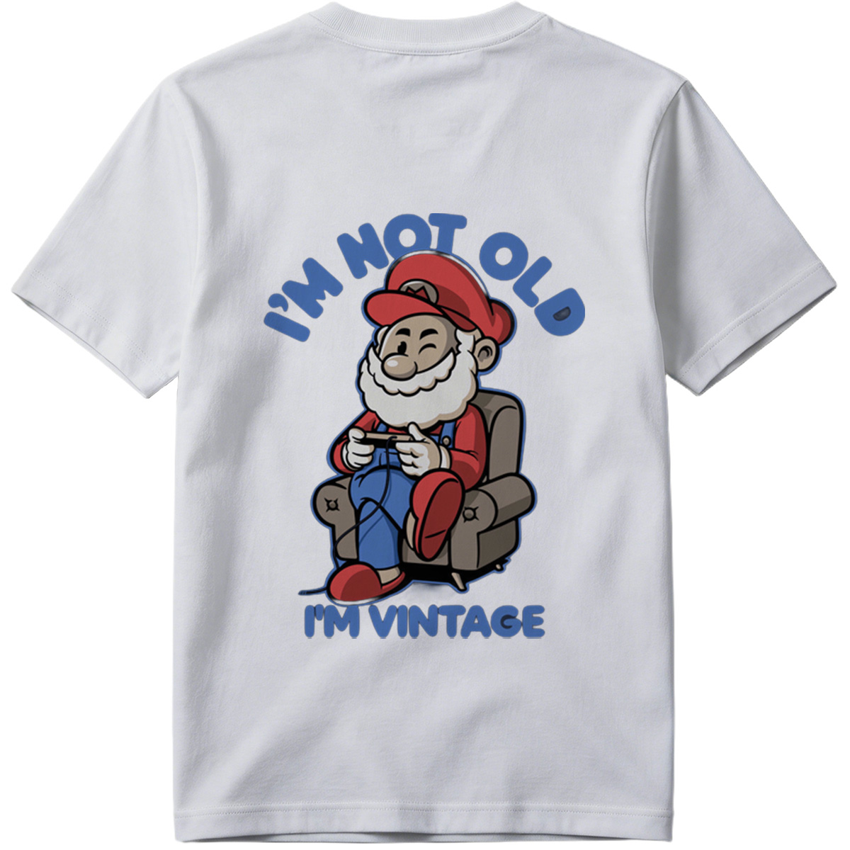 Mario: I'm Not Old, I'm Vintage - Tee