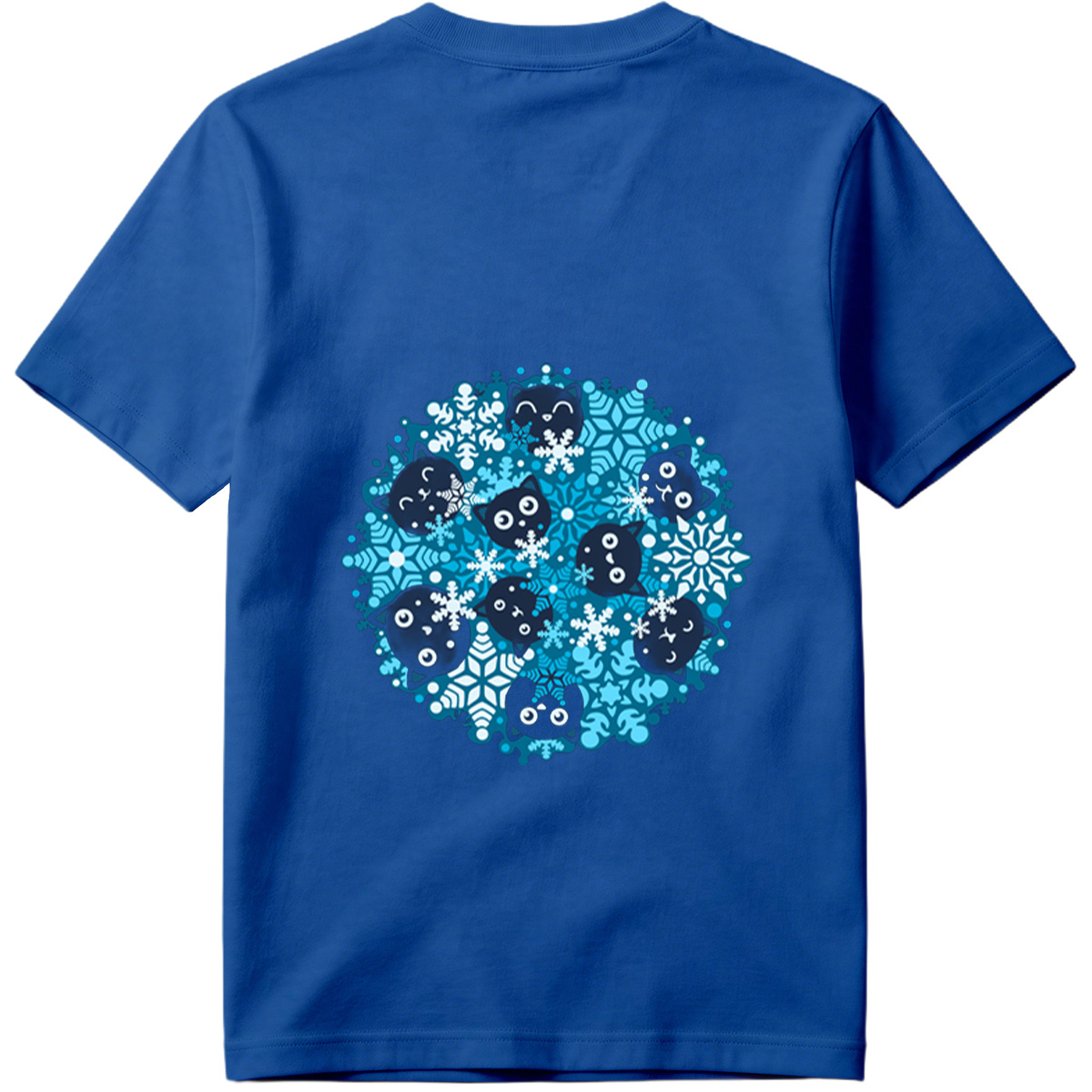 Pusheen Snowflake Pattern - Tee
