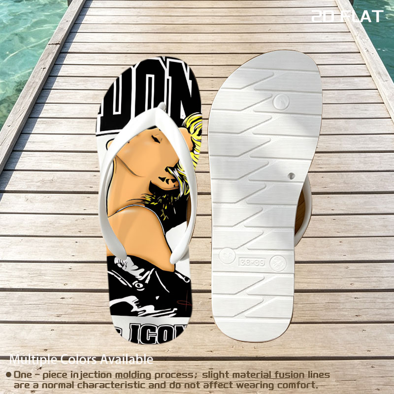 Madonna 80s Icon: Pop Culture Legend -  flip-flops