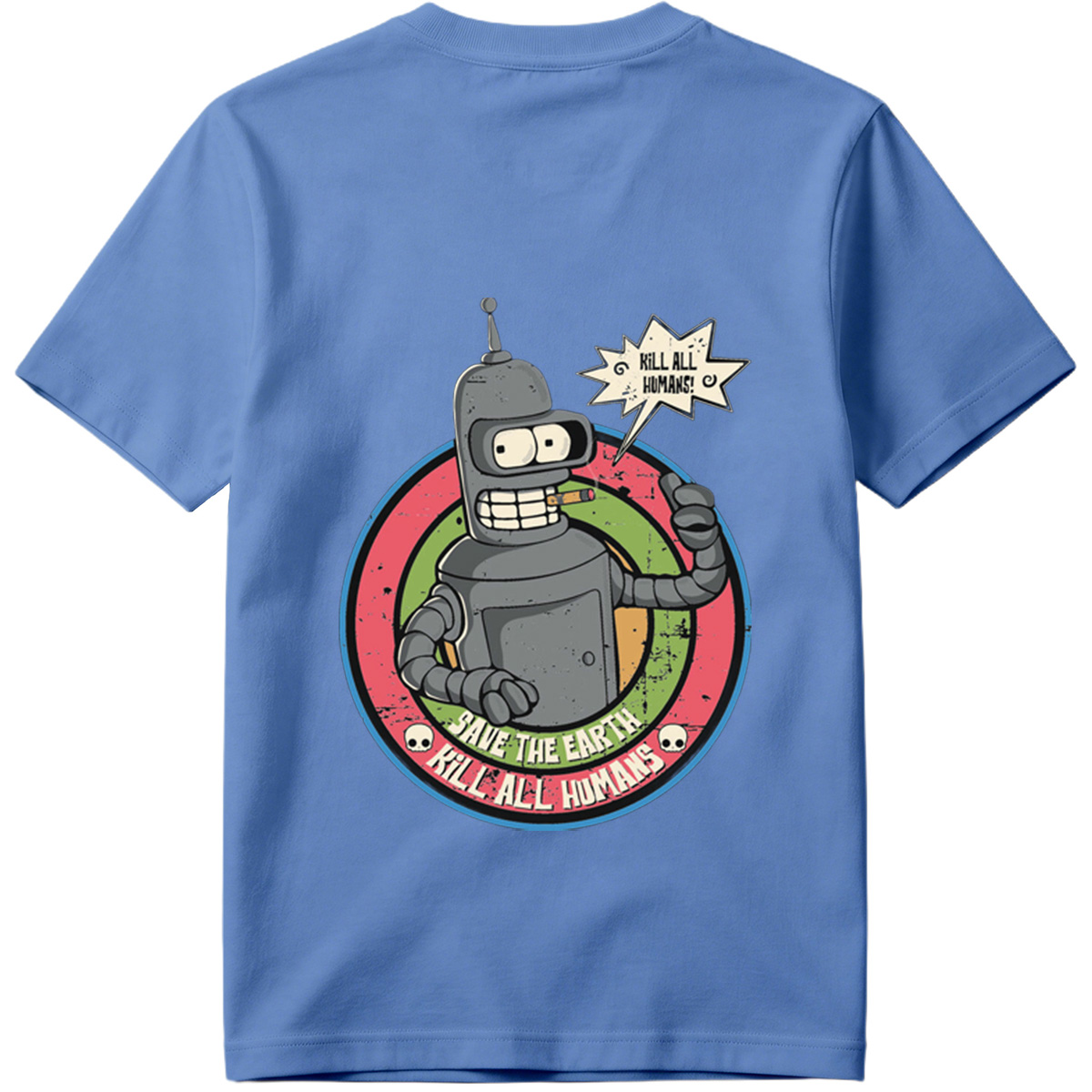 Futurama Bender: Save the Earth, Kill All Humans - Tee
