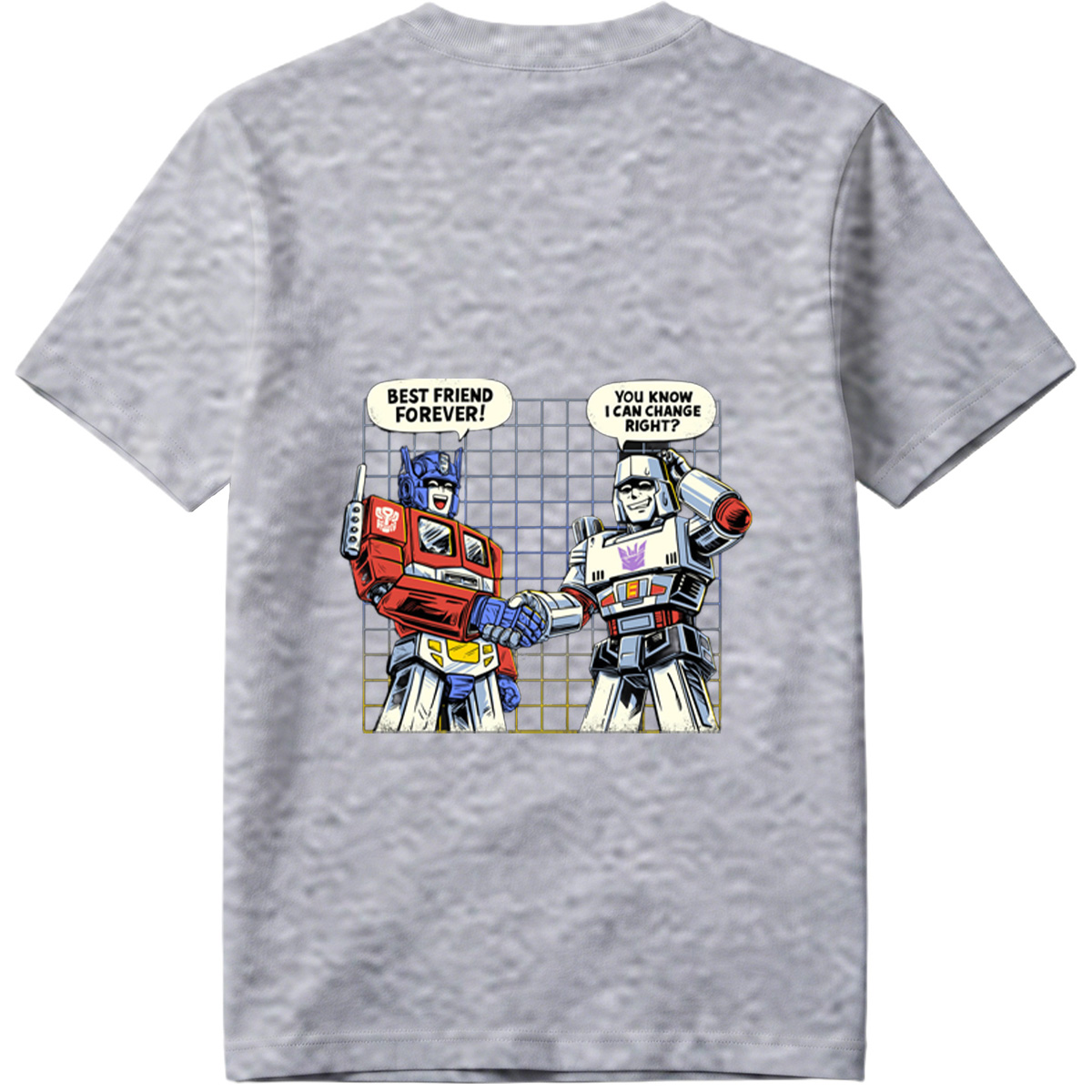 Transformers: Optimus Prime and Megatron Best Friends Forever - Tee