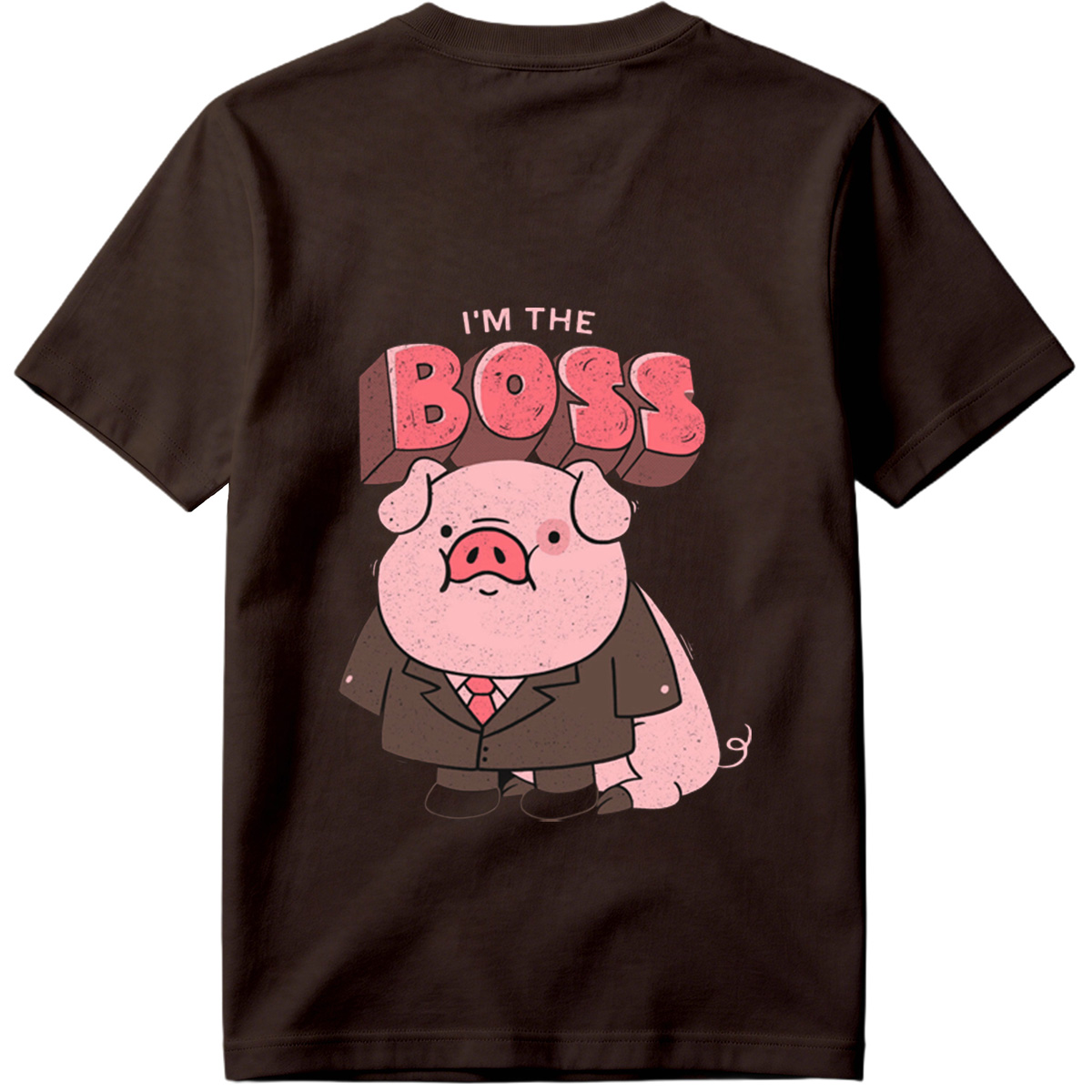 Pig Boss in Suit: I'm the Boss - Tee