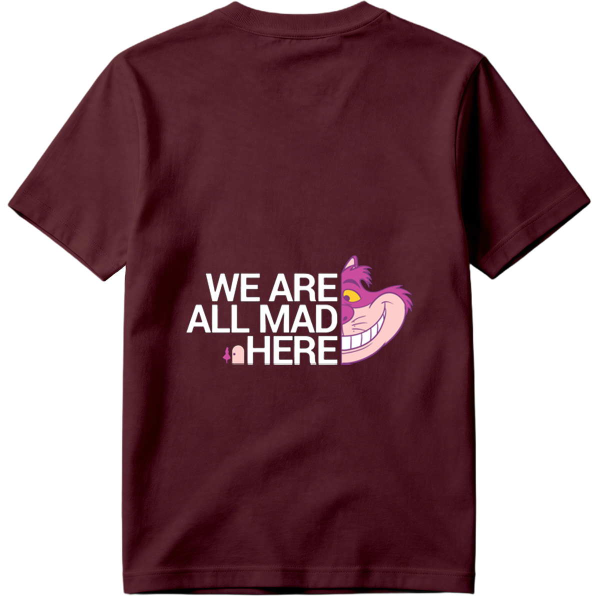 Alice in Wonderland - Cheshire Cat: We Are All Mad Here - Tee