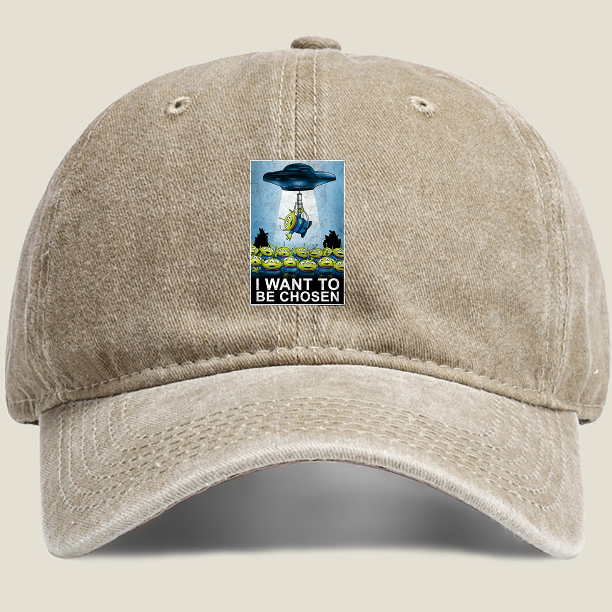 Toy Story Aliens: I Want to Be Chosen - Washed Denim - Baseball Cap