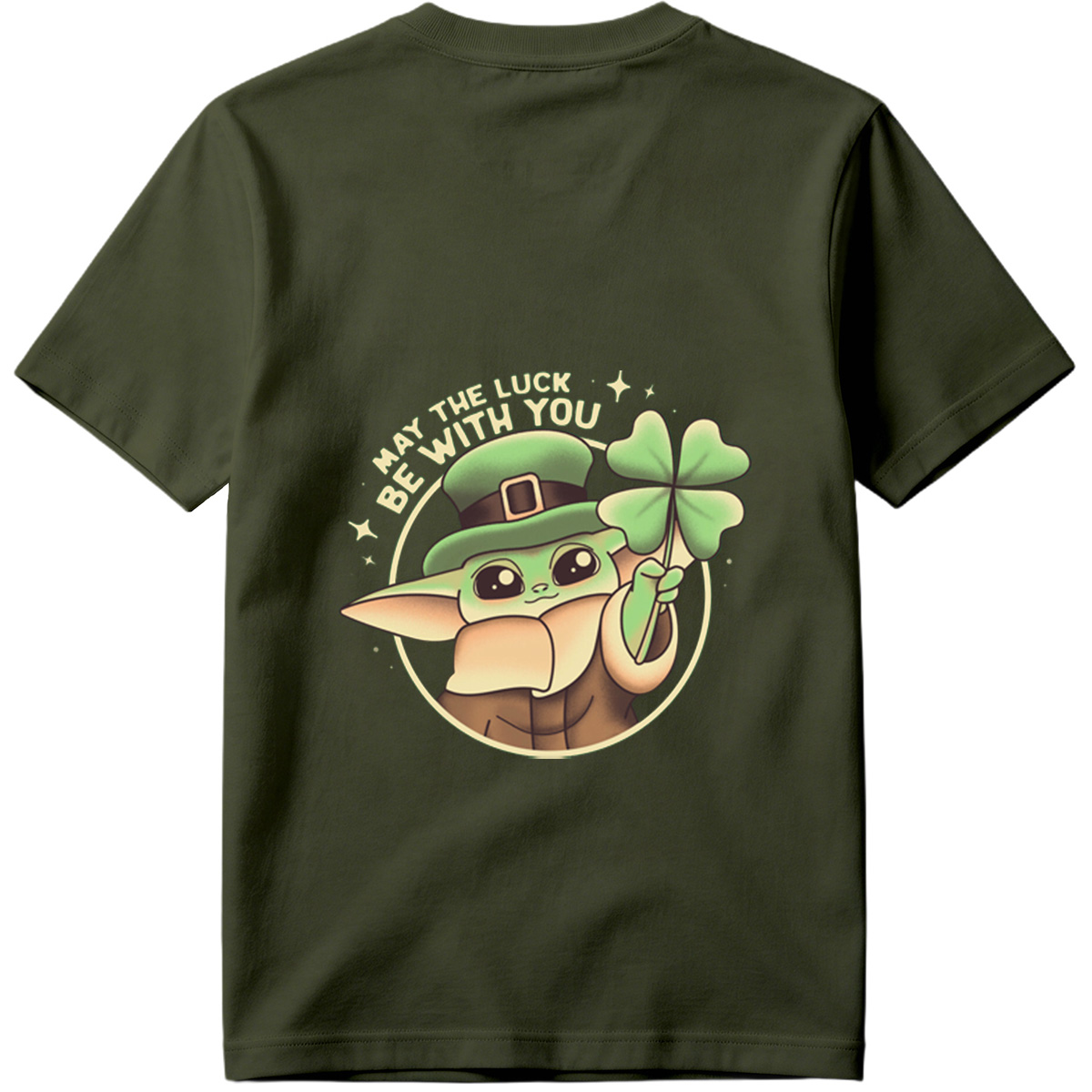 Baby Yoda St. Patrick's Day Design - Tee