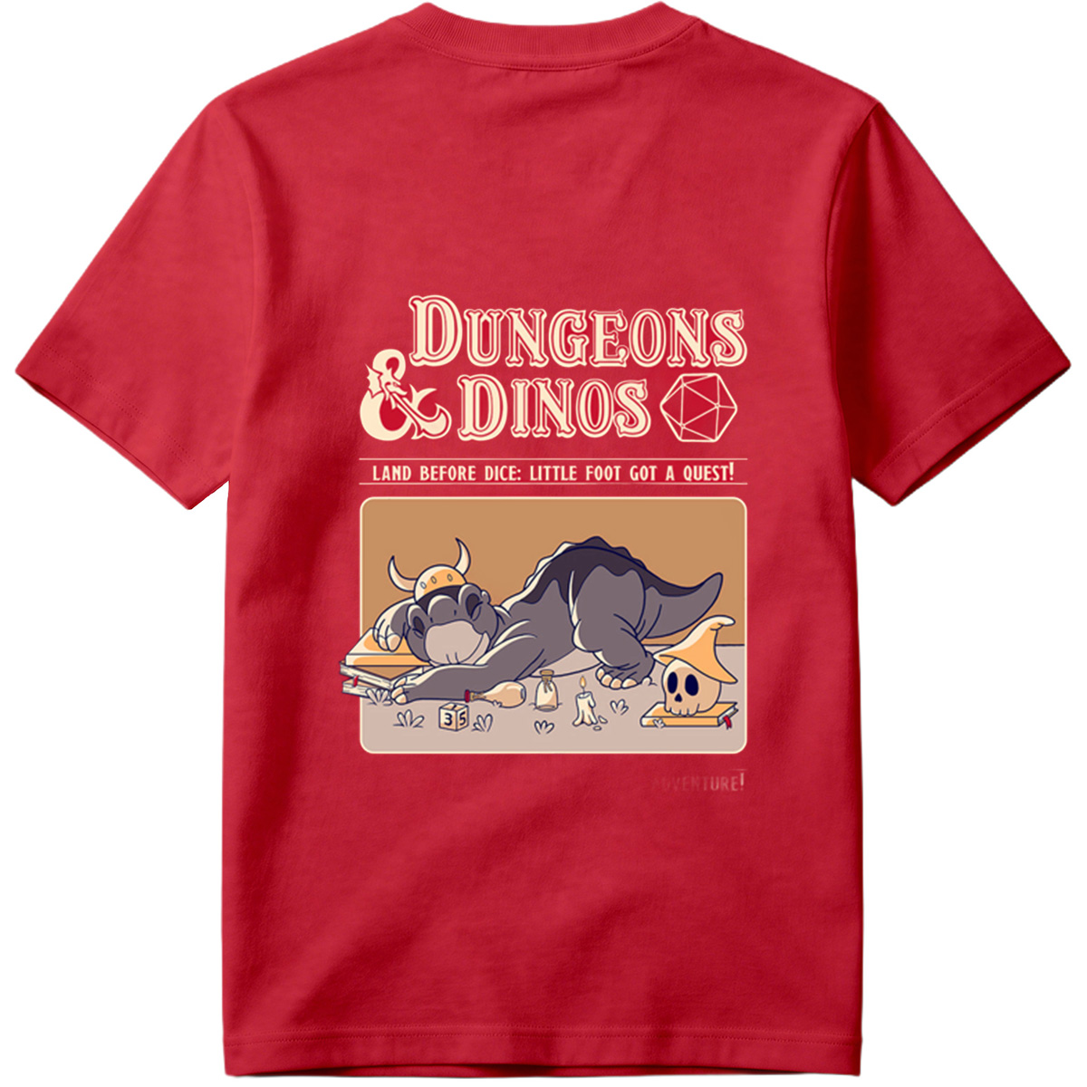Dungeons & Dinos: Little Foot's Quest - Tee