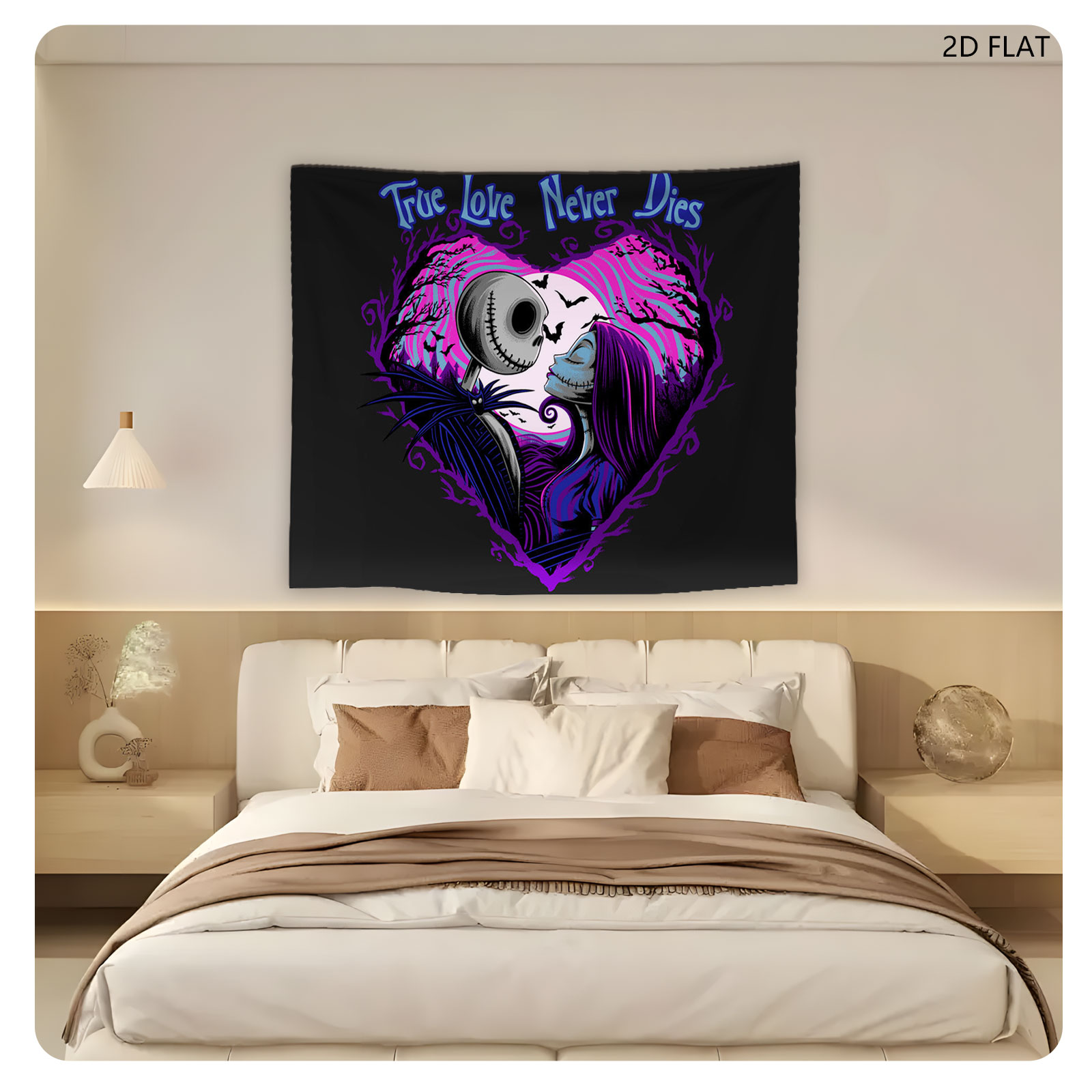 Jack Skellington and Sally: True Love Never Dies - Tapestry