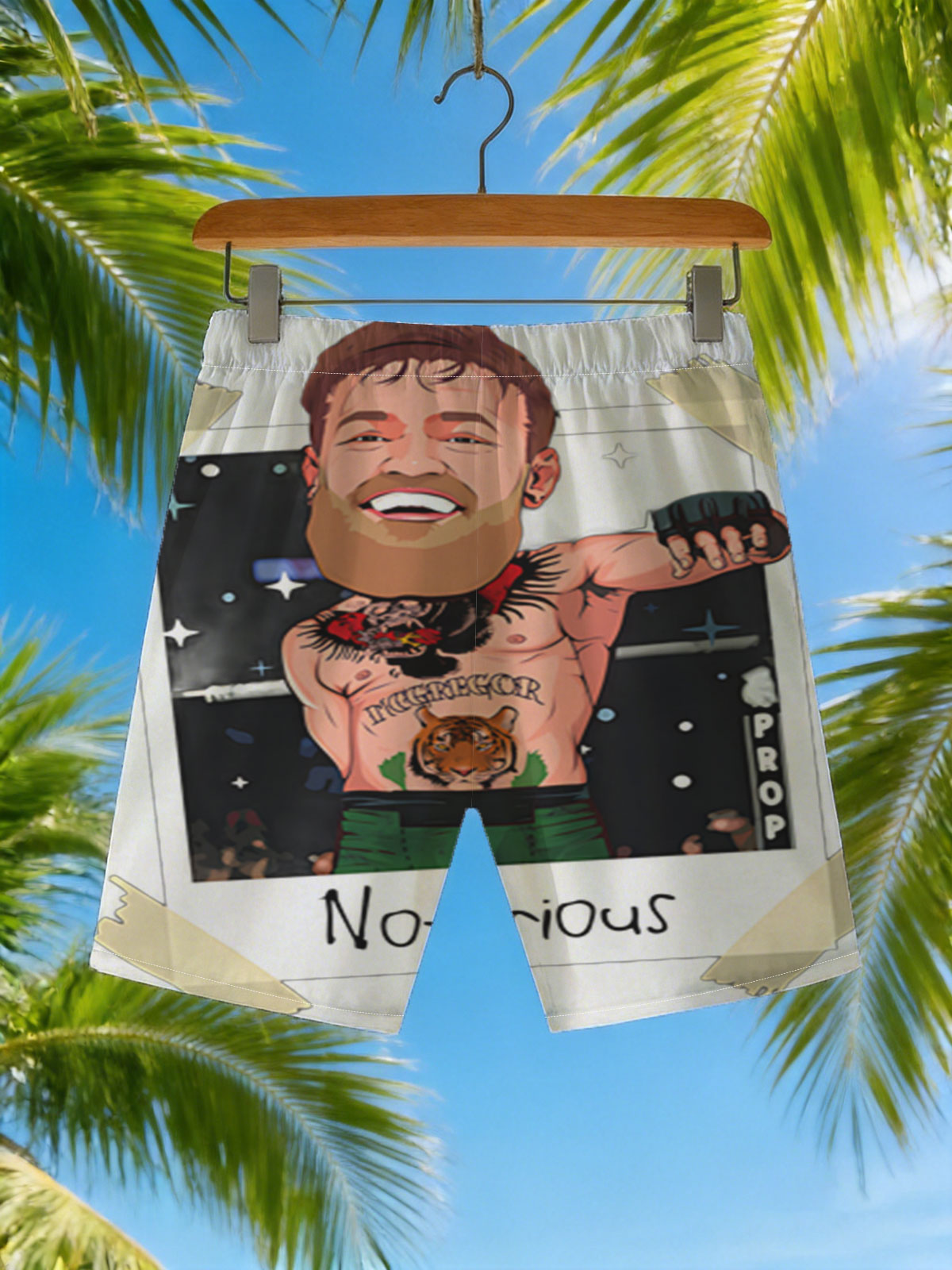 Conor McGregor: The Notorious MMA Fighter -  Beach shorts