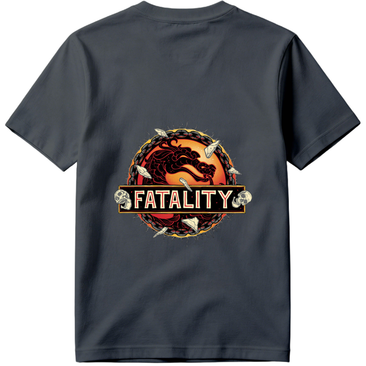 Mortal Kombat Fatality Logo - Tee