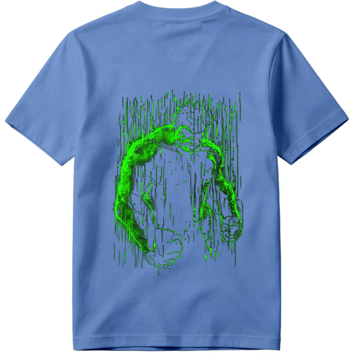 Hulk in Matrix Style - Tee