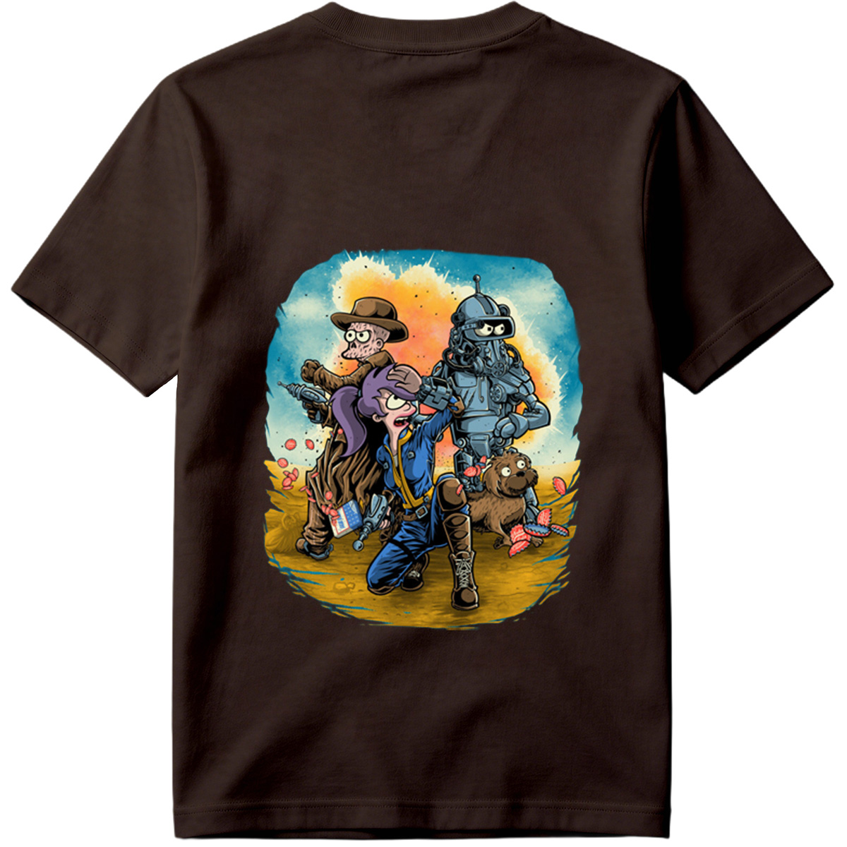 Futurama: Fry, Bender, and Leela Adventure - Tee