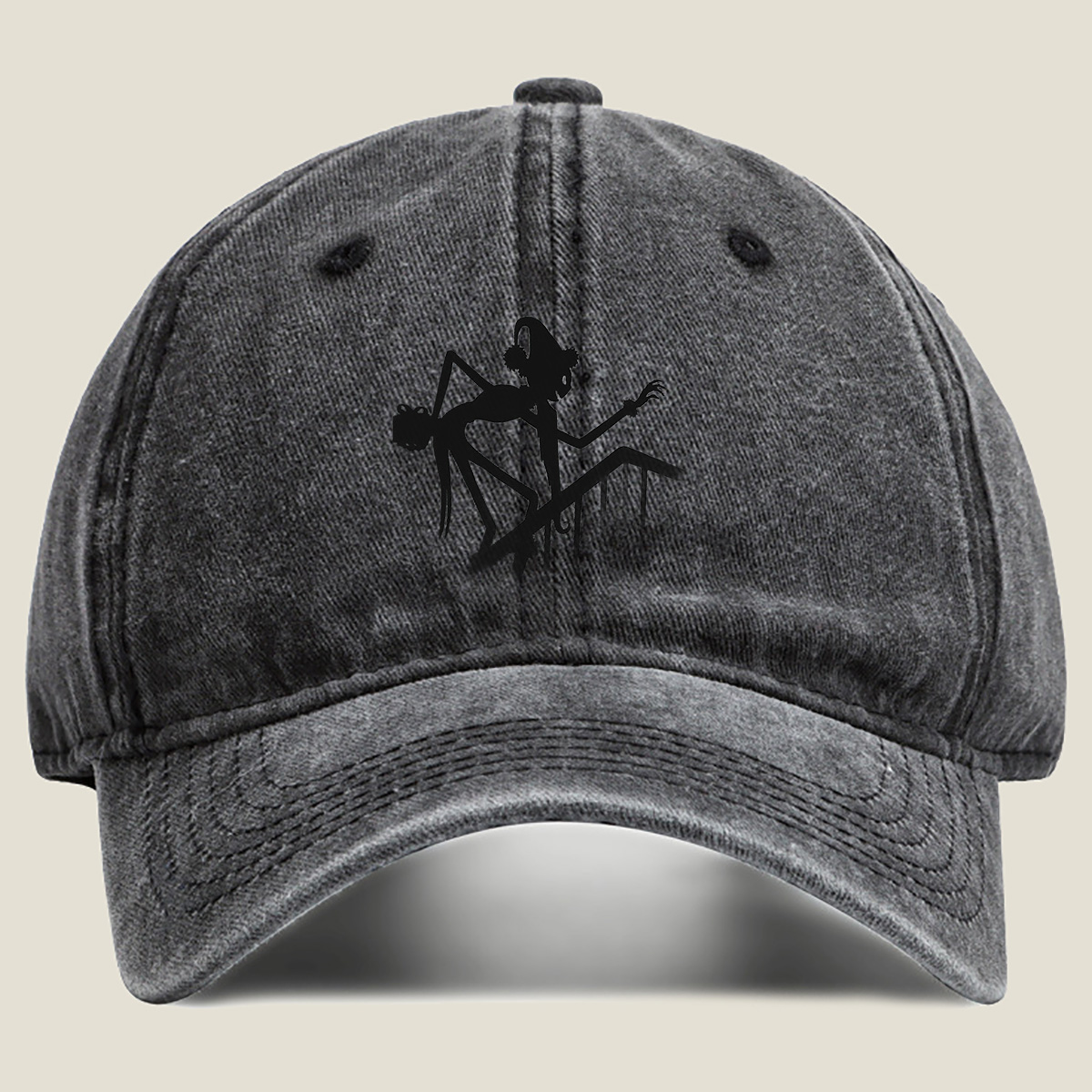Coraline and the Other Mother - Washed Denim - Baseball Cap